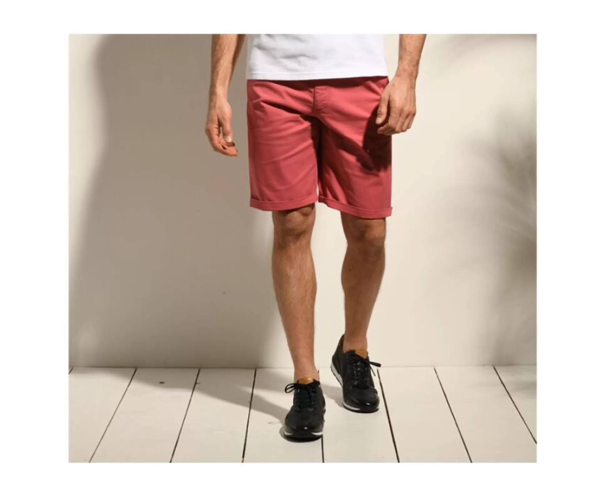 Bexley Bermudas Chino*Bermuda Chino Homme Barry Framboise