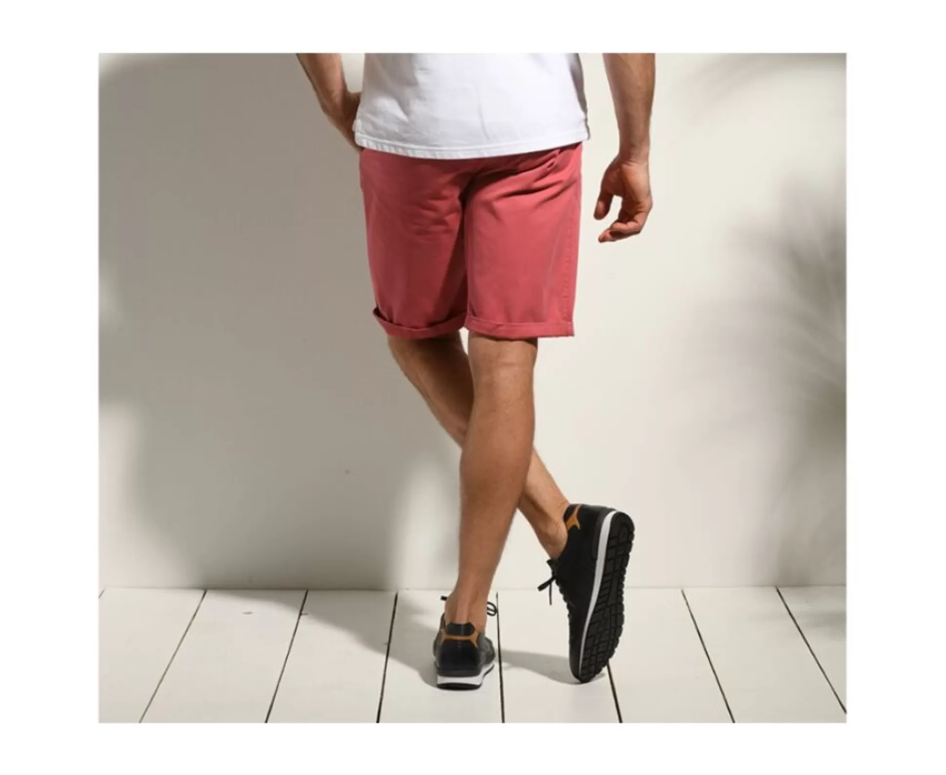 Bexley Bermudas Chino*Bermuda Chino Homme Barry Framboise