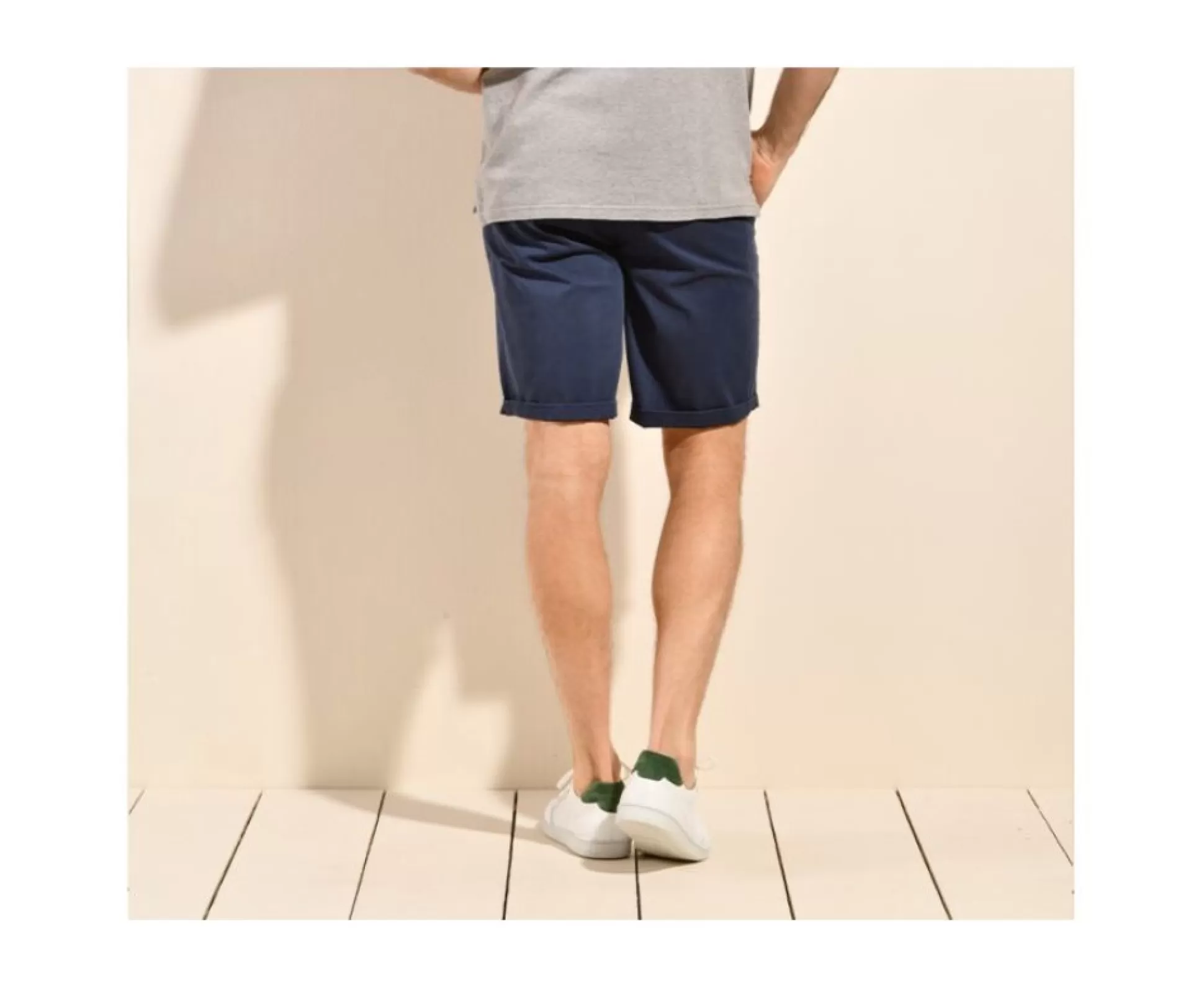 Bexley Bermudas Chino*Bermuda Chino Homme Barry Navy Denim