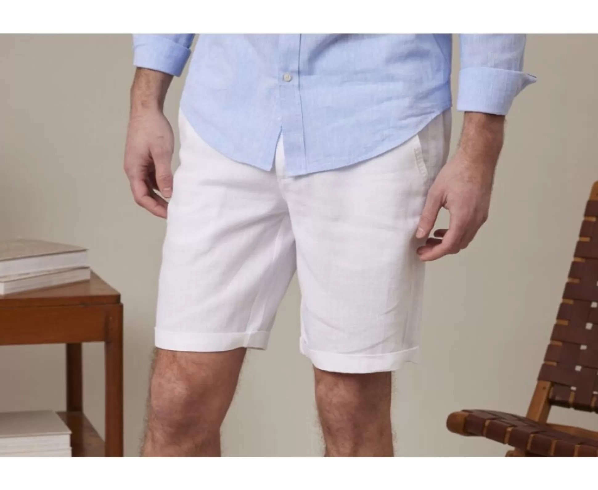 Bexley Bermudas Chino*Bermuda Lin Borys Blanc