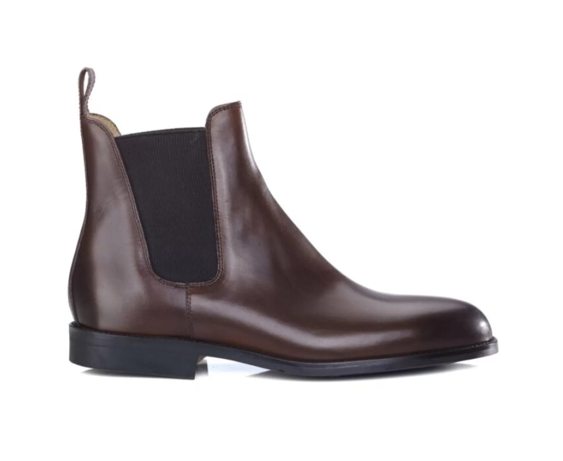 Bexley Boots & Bottines*Boots Cuir Homme Flager Gomme Ville | Chocolat Patine