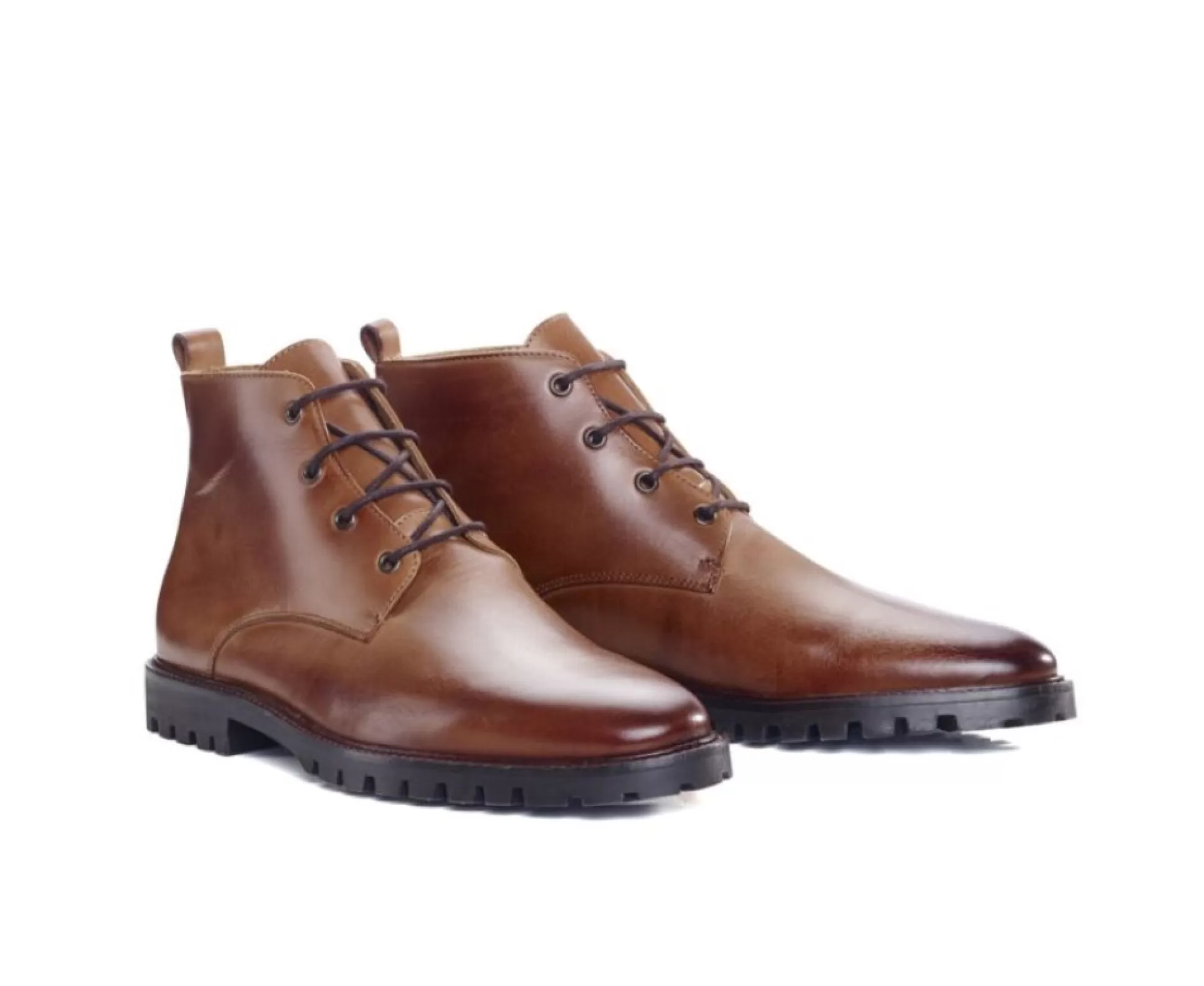 Bexley Boots & Bottines*Boots Semelle Gomme Homme Canfield Gomme | Cognac Patine