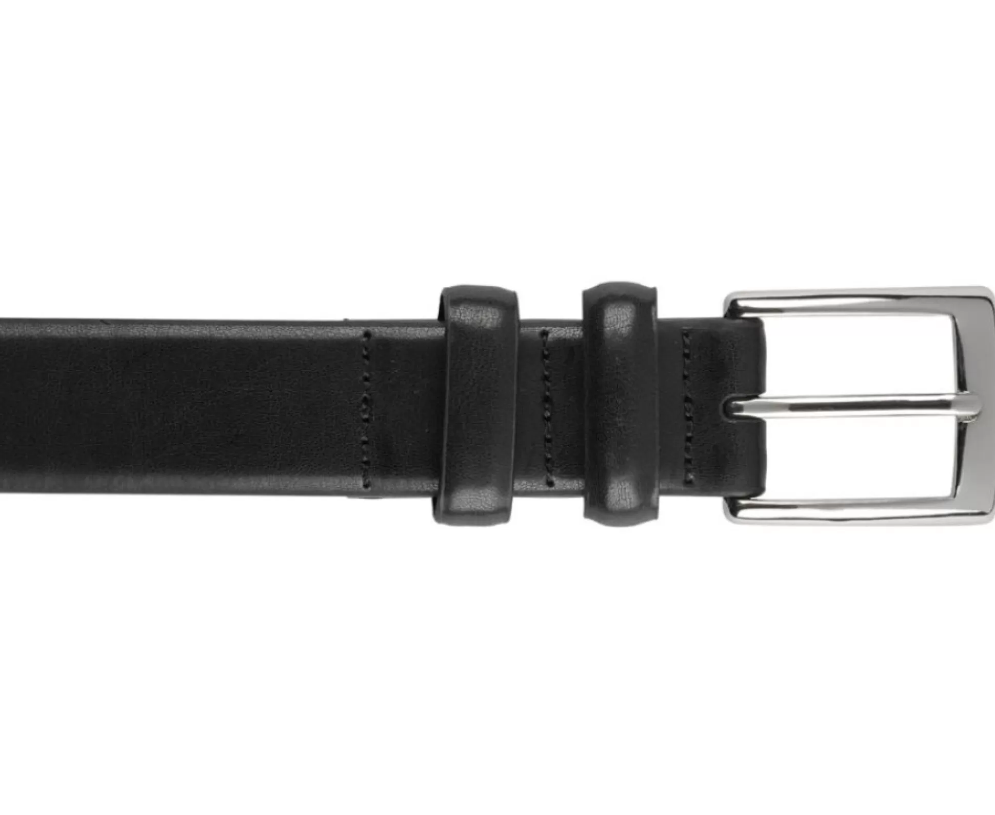 Bexley Ceintures*Ceinture Costume Homme Ramsgate Silver Noir