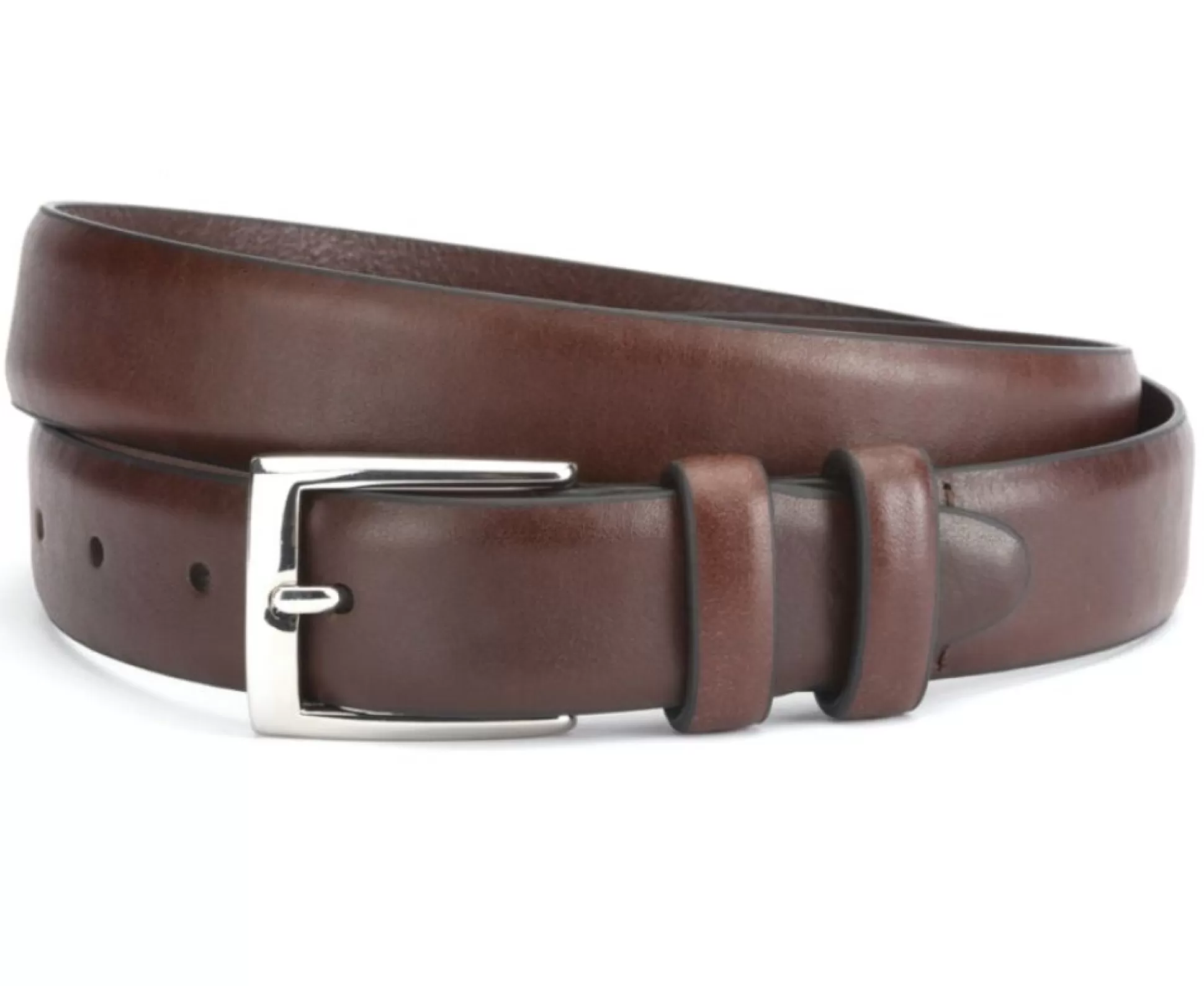 Bexley Ceintures*Ceinture Costume Homme Ramsgate Silver Marron Patine