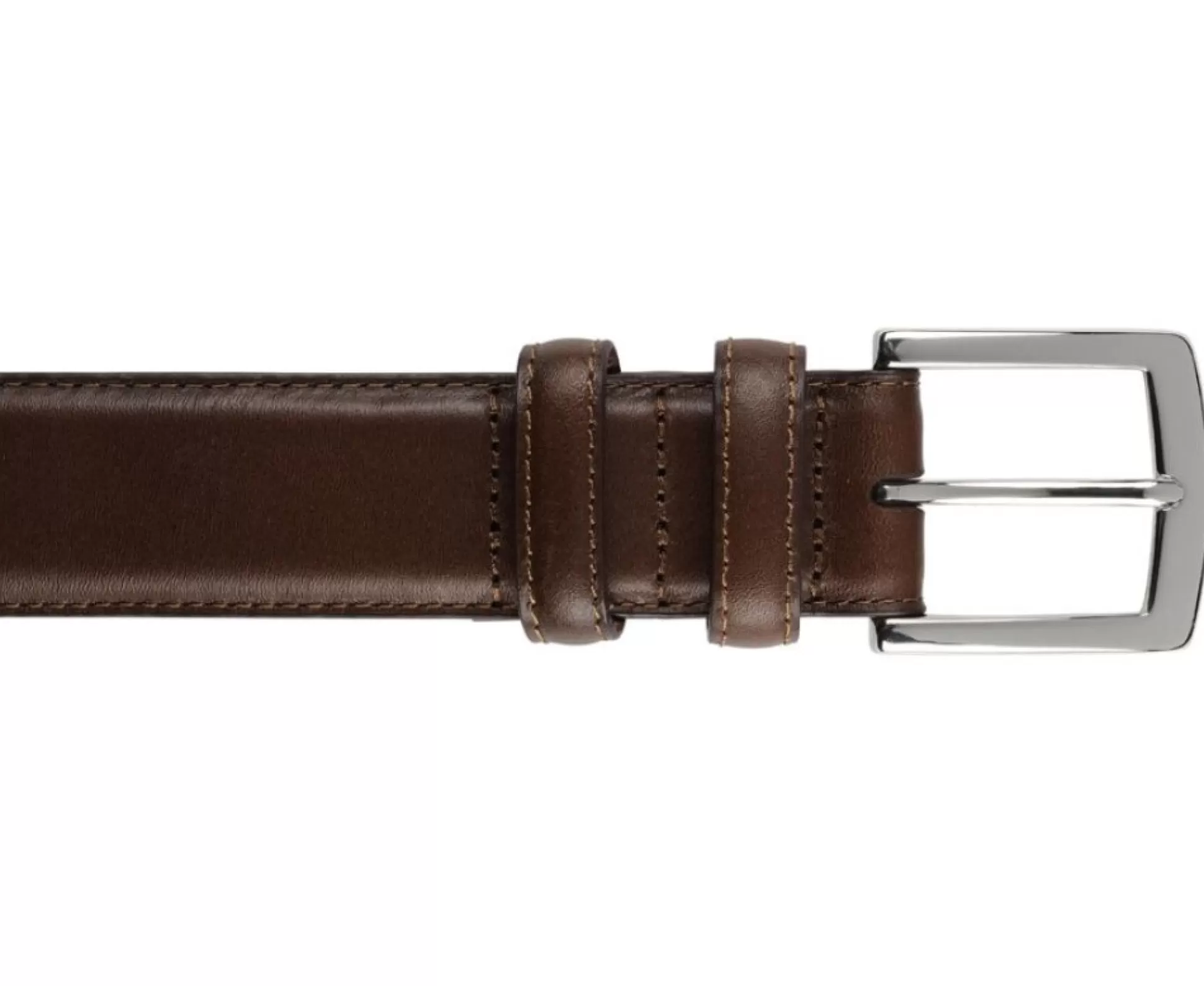 Bexley Ceintures*Ceinture Luxe Homme Westgate Silver Chataigne