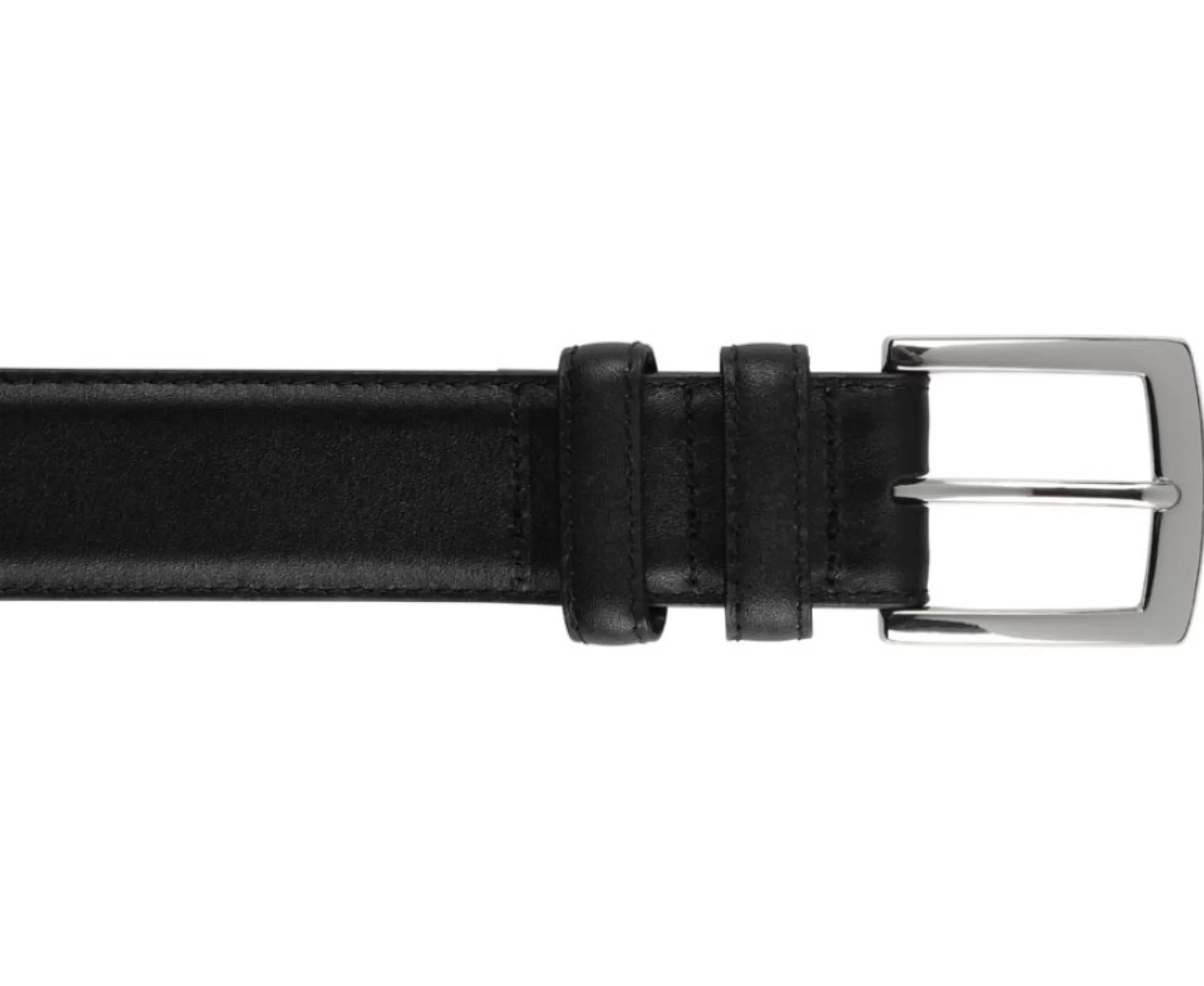 Bexley Ceintures*Ceinture Luxe Homme Westgate Silver Noir