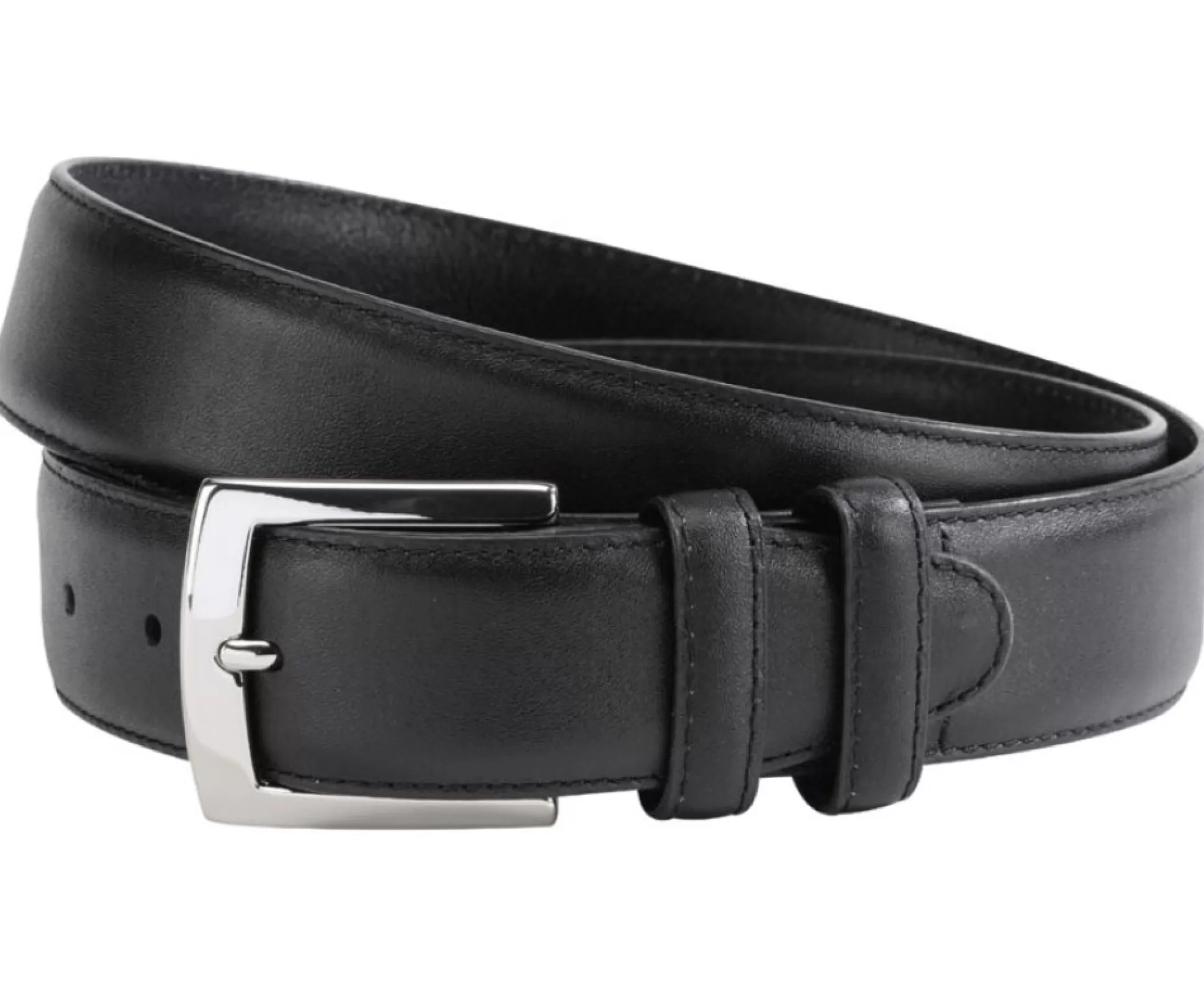 Bexley Ceintures*Ceinture Luxe Homme Westgate Silver Noir