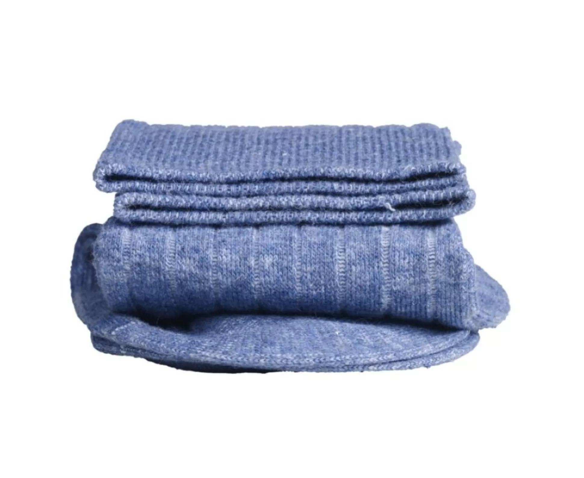 Bexley Chaussettes*Chausettes Homme Coton Lin Avec Cotes Bleu Moyen Chine