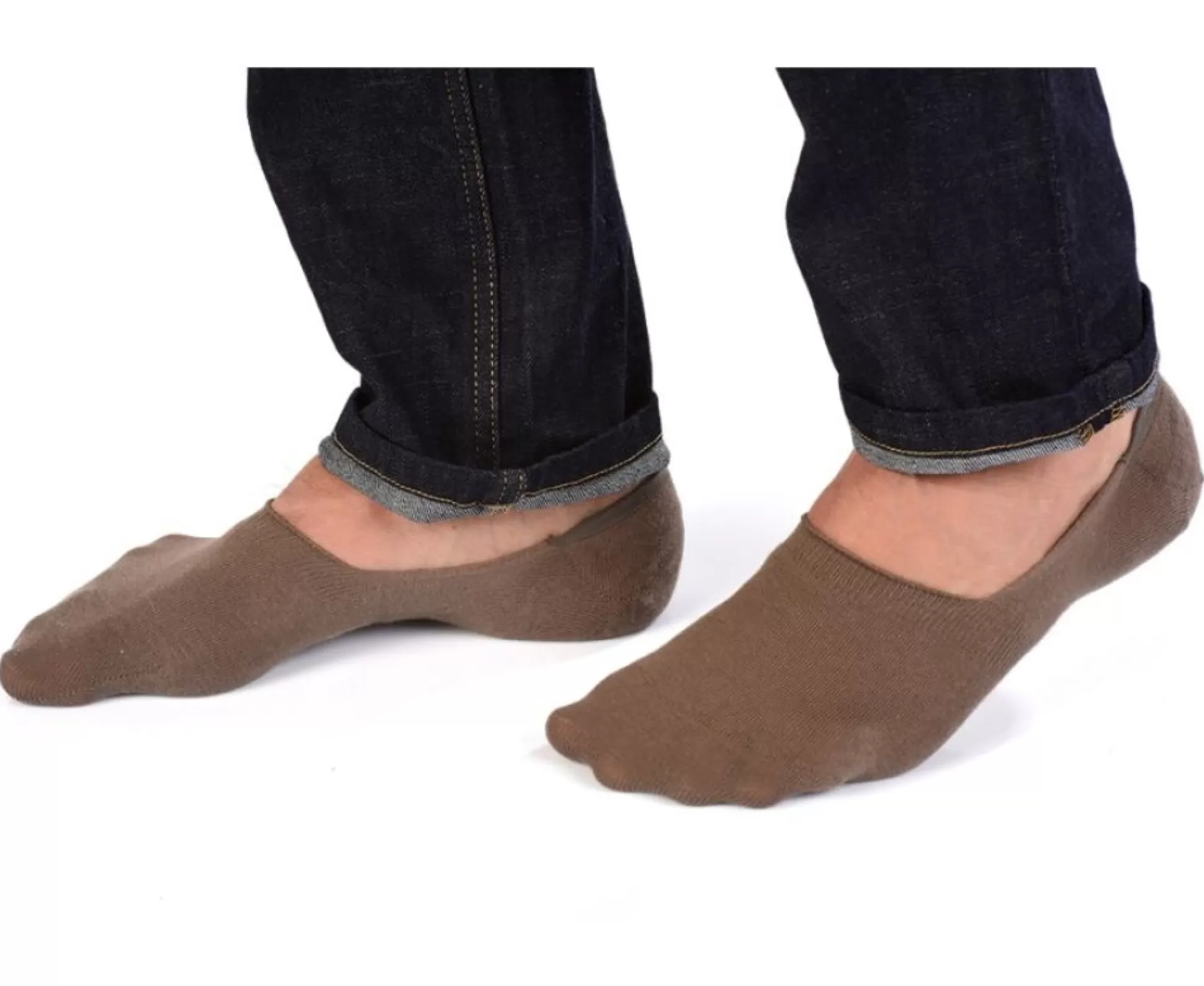 Bexley Chaussettes*Chaussettes Homme Invisibles Taupe