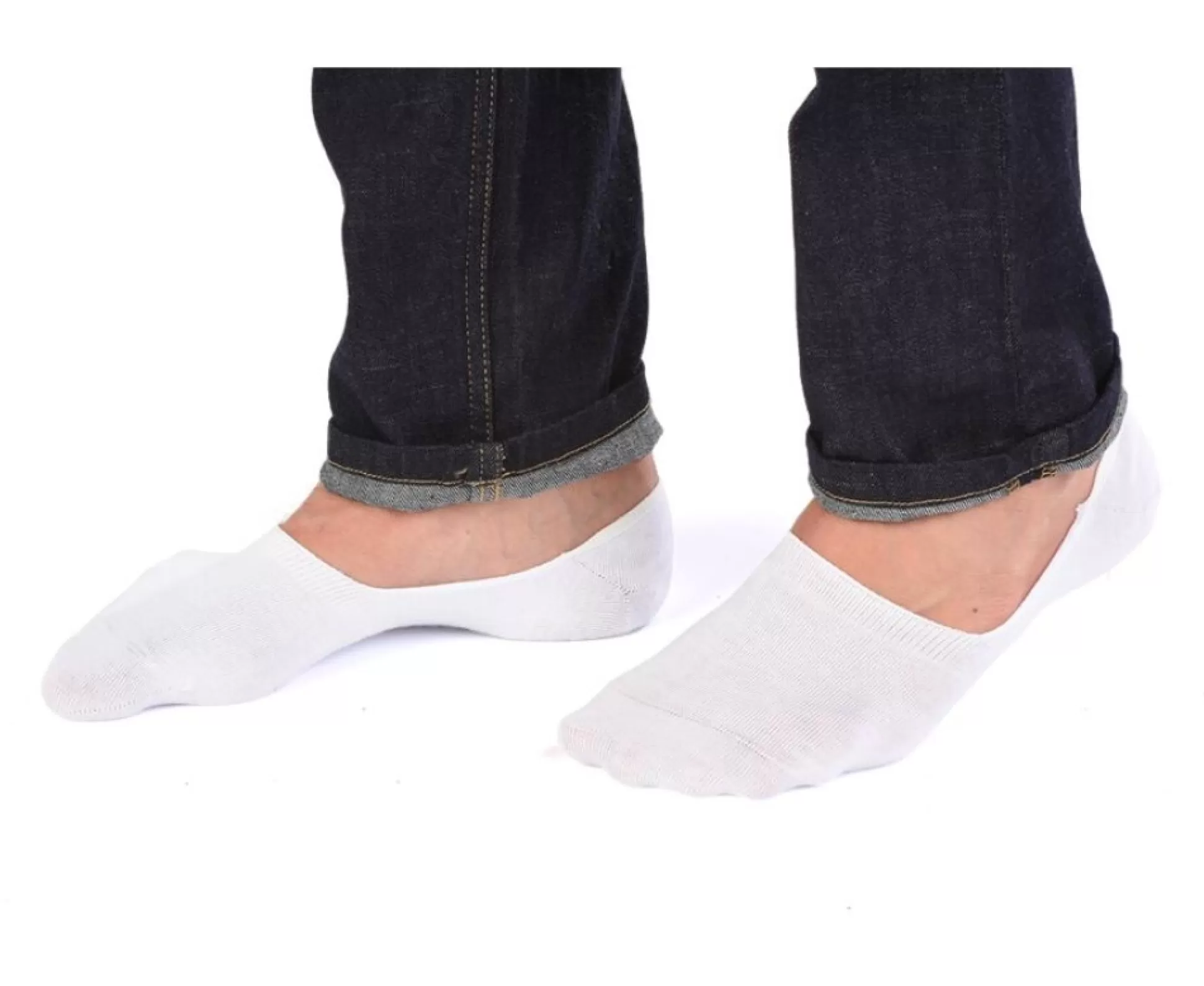 Bexley Chaussettes*Chaussettes Homme Invisibles Blanc