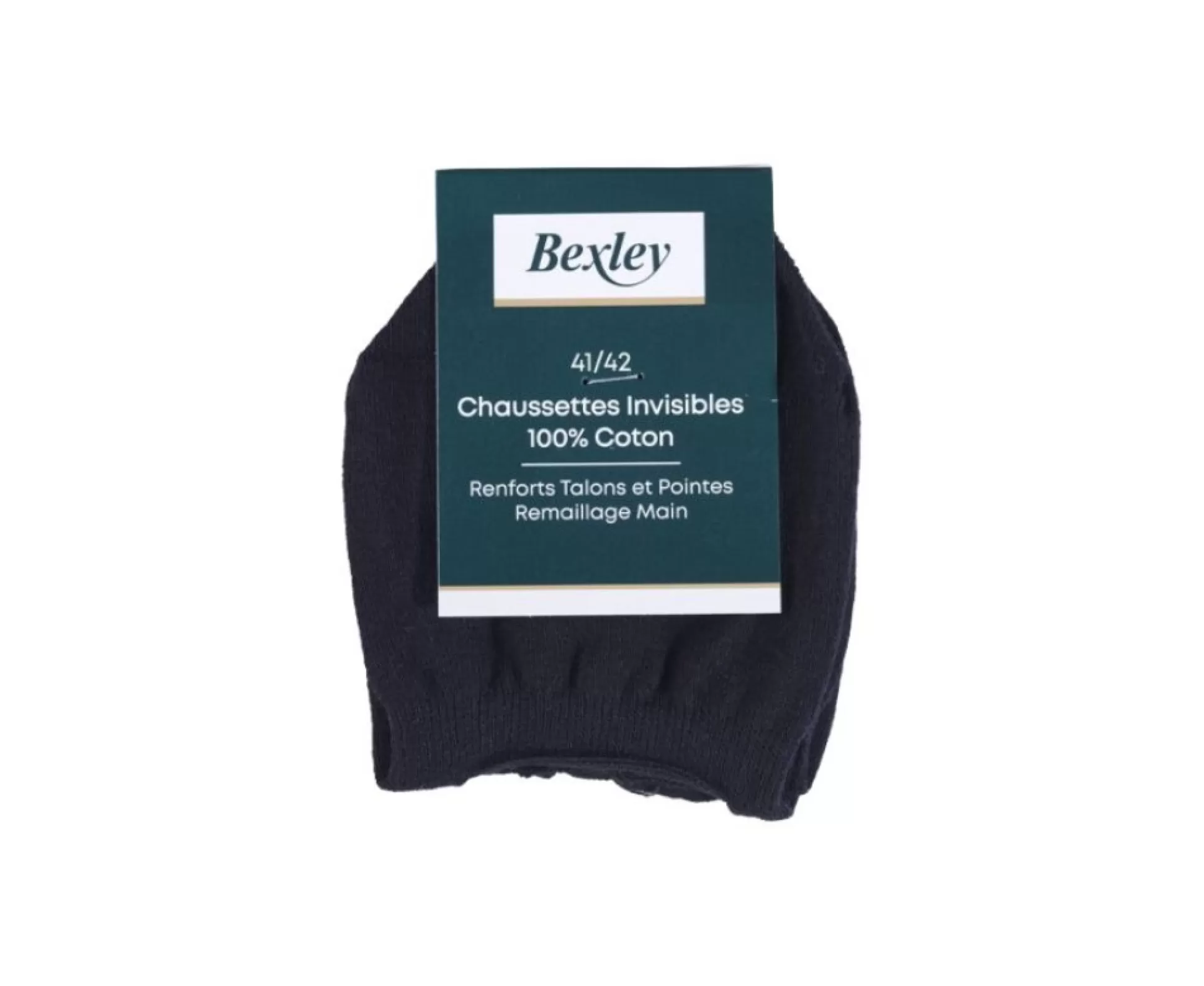 Bexley Chaussettes*Chaussettes Invisibles Homme Noir