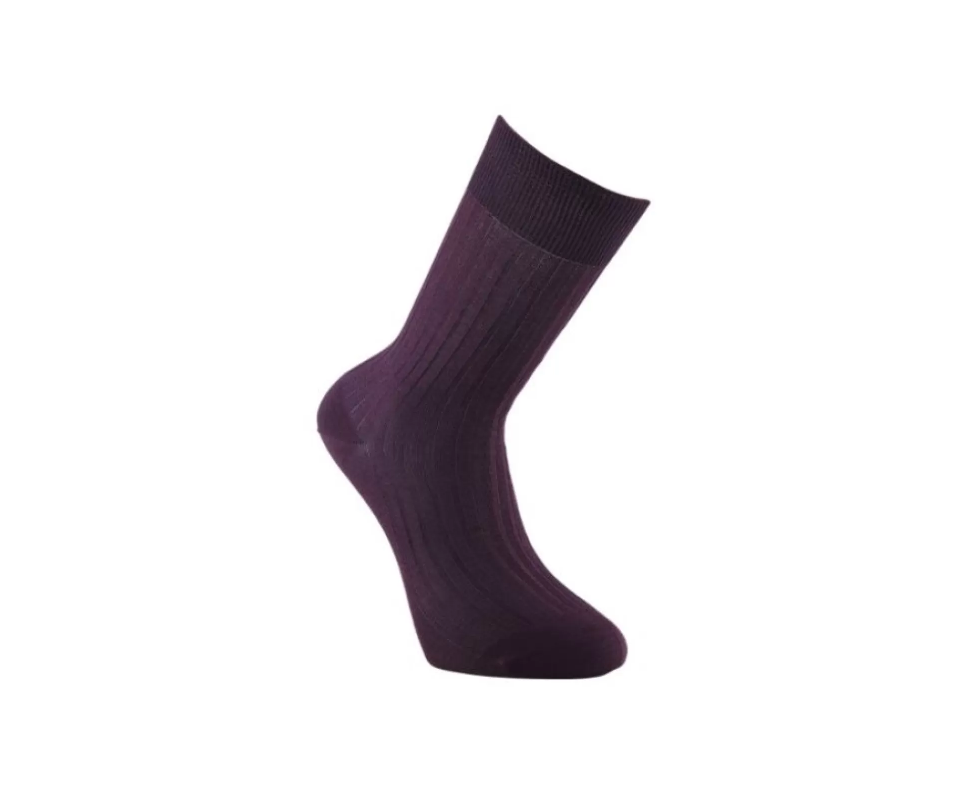 Bexley Chaussettes*Chaussettes Ville Homme Fils D'Ecosse Bordeaux