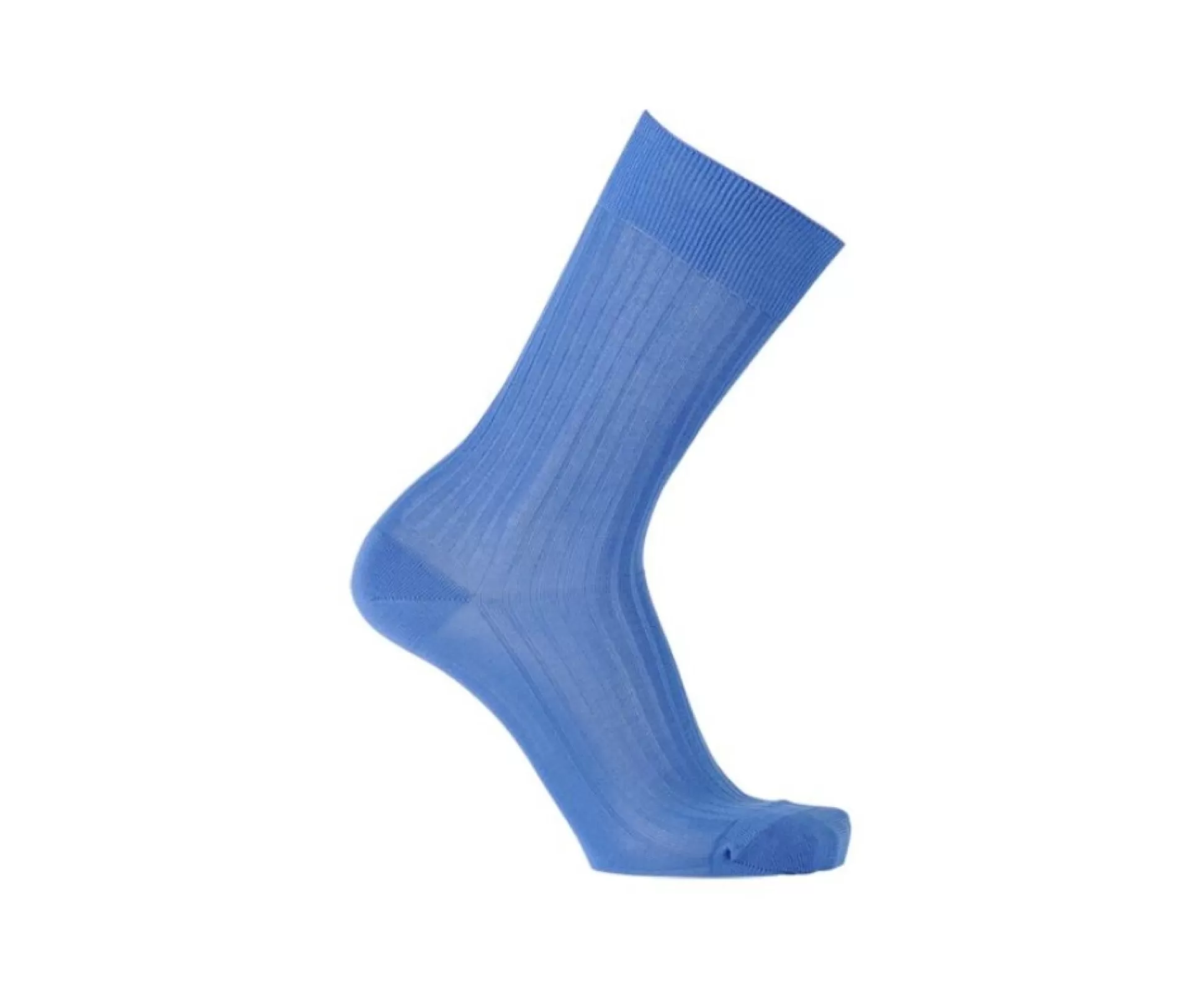 Bexley Chaussettes*Chaussettes Ville Homme Fils D'Ecosse Bleu Moyen