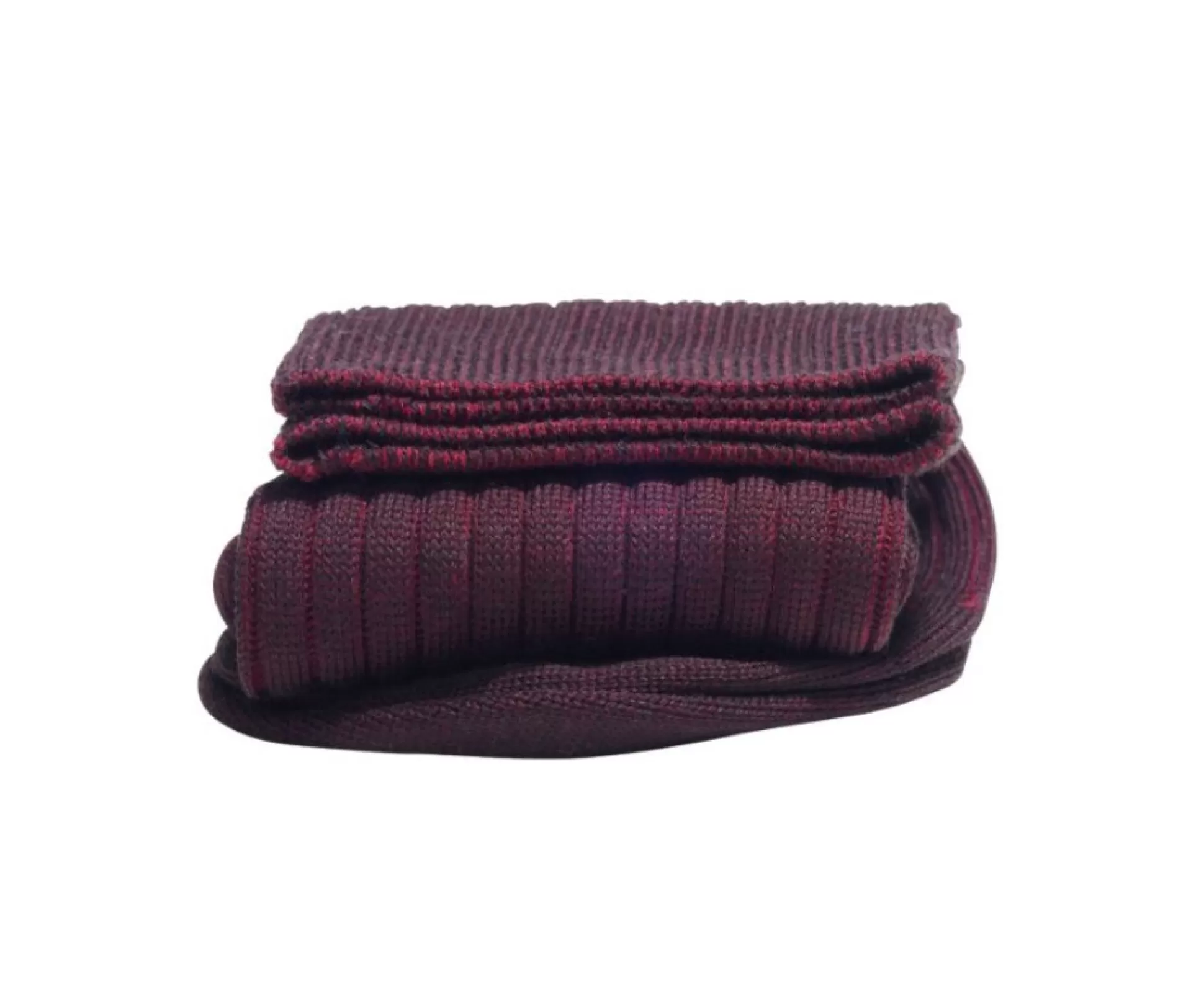 Bexley Chaussettes*Chaussettes Ville Homme Fils D'Ecosse Marron Et Rouge