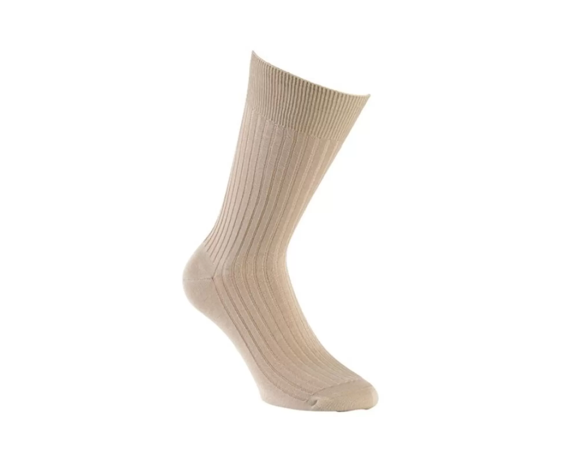 Bexley Chaussettes*Chaussettes Ville Homme Fils D'Ecosse Beige