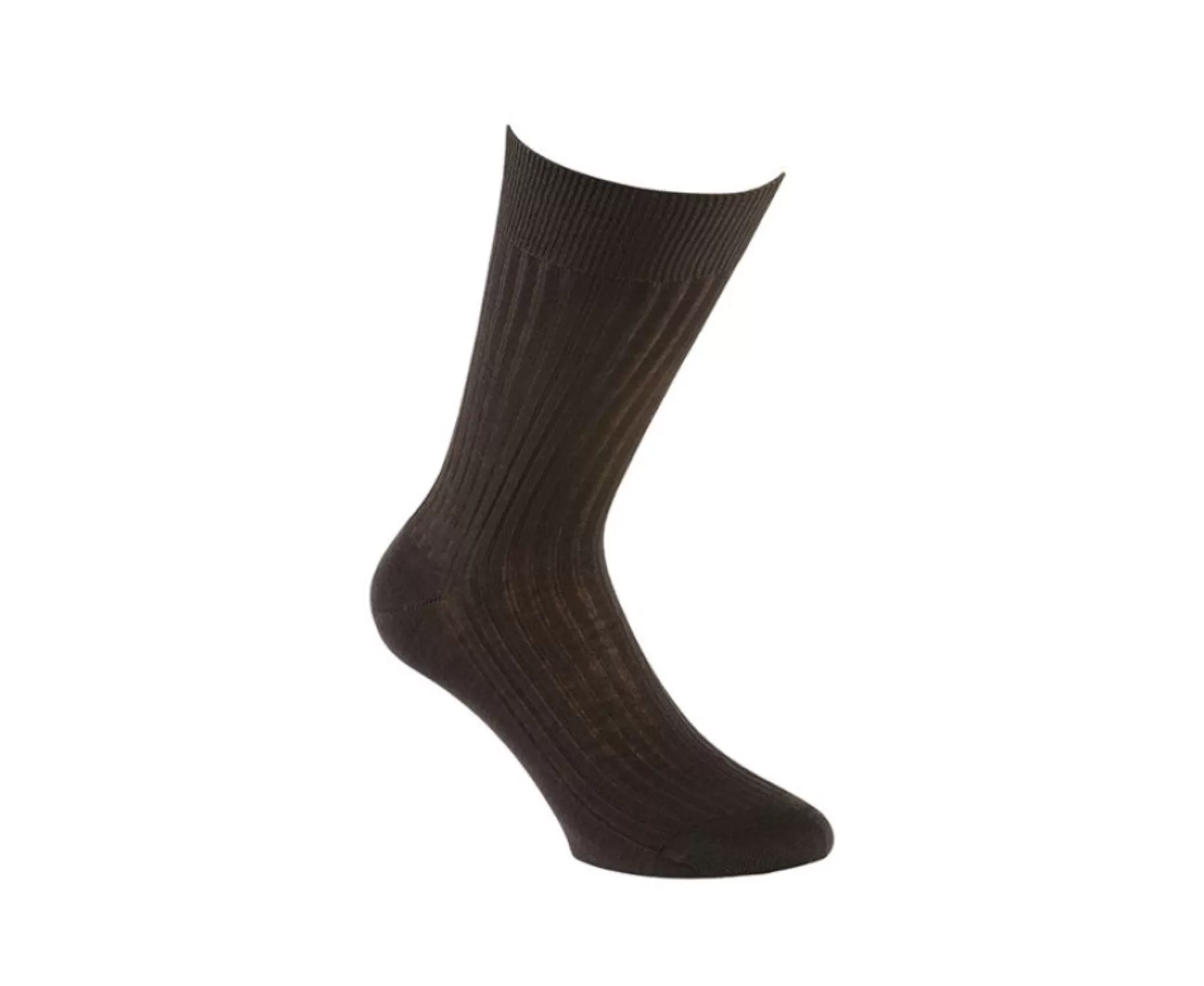 Bexley Chaussettes*Chaussettes Ville Homme Fils D'Ecosse Marron