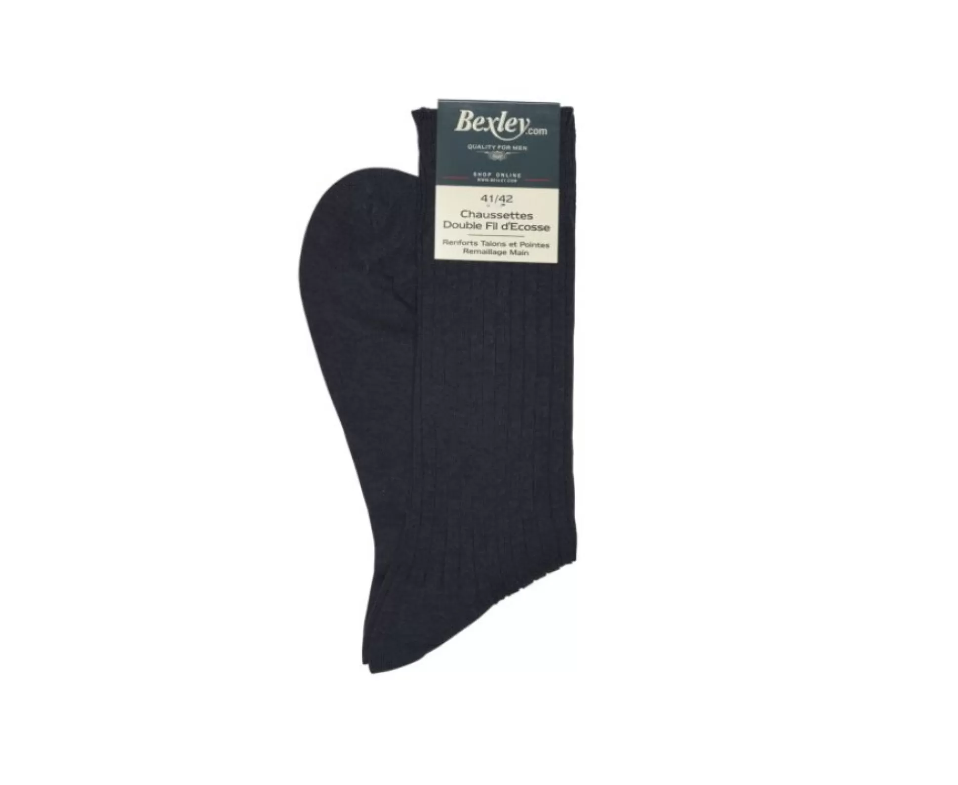 Bexley Chaussettes*Chaussettes Ville Homme Fils D'Ecosse Bleu Chine