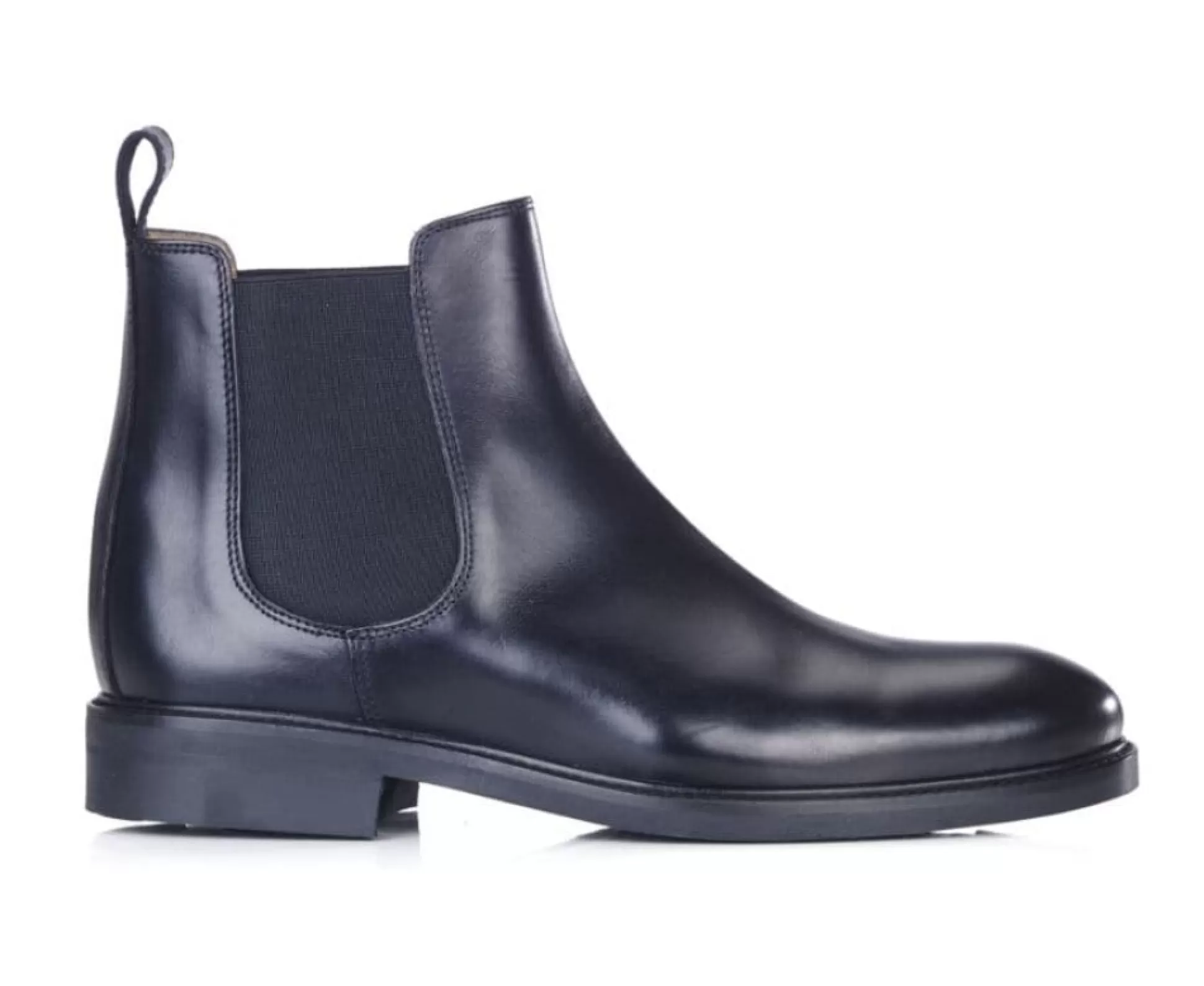 Bexley Chaussures Confort*Chelsea Boots Cuir Pull Up Homme Fangler Gomme City Noir