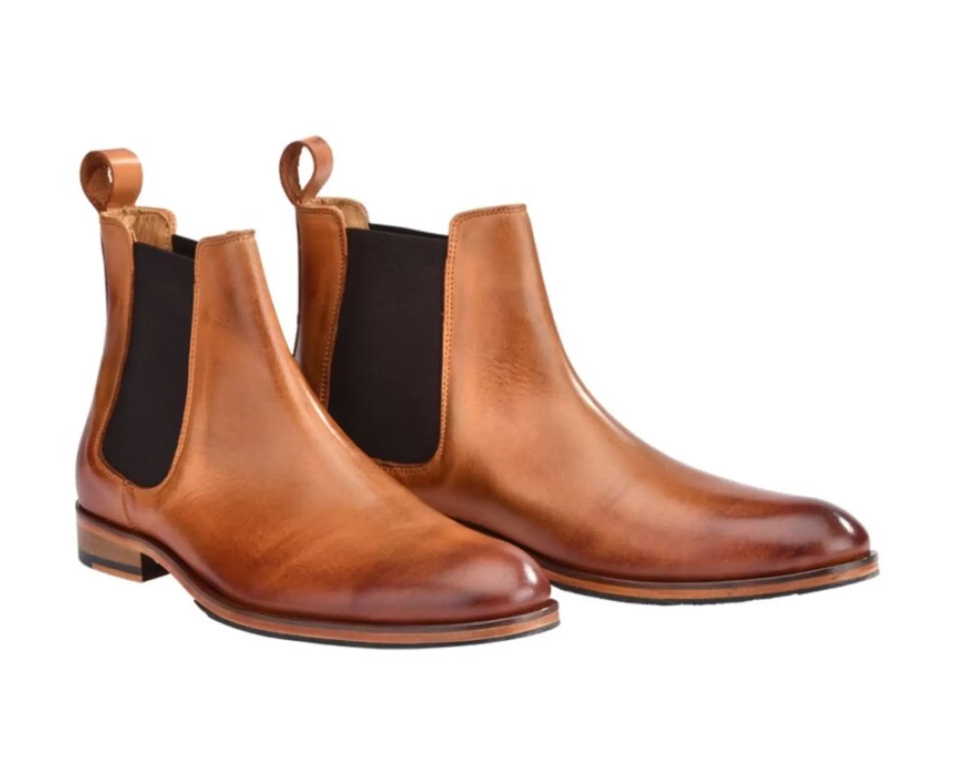 Bexley Chelsea Boots*Chelsea Boots Homme Dawson Ii Patin Chataigne Patine