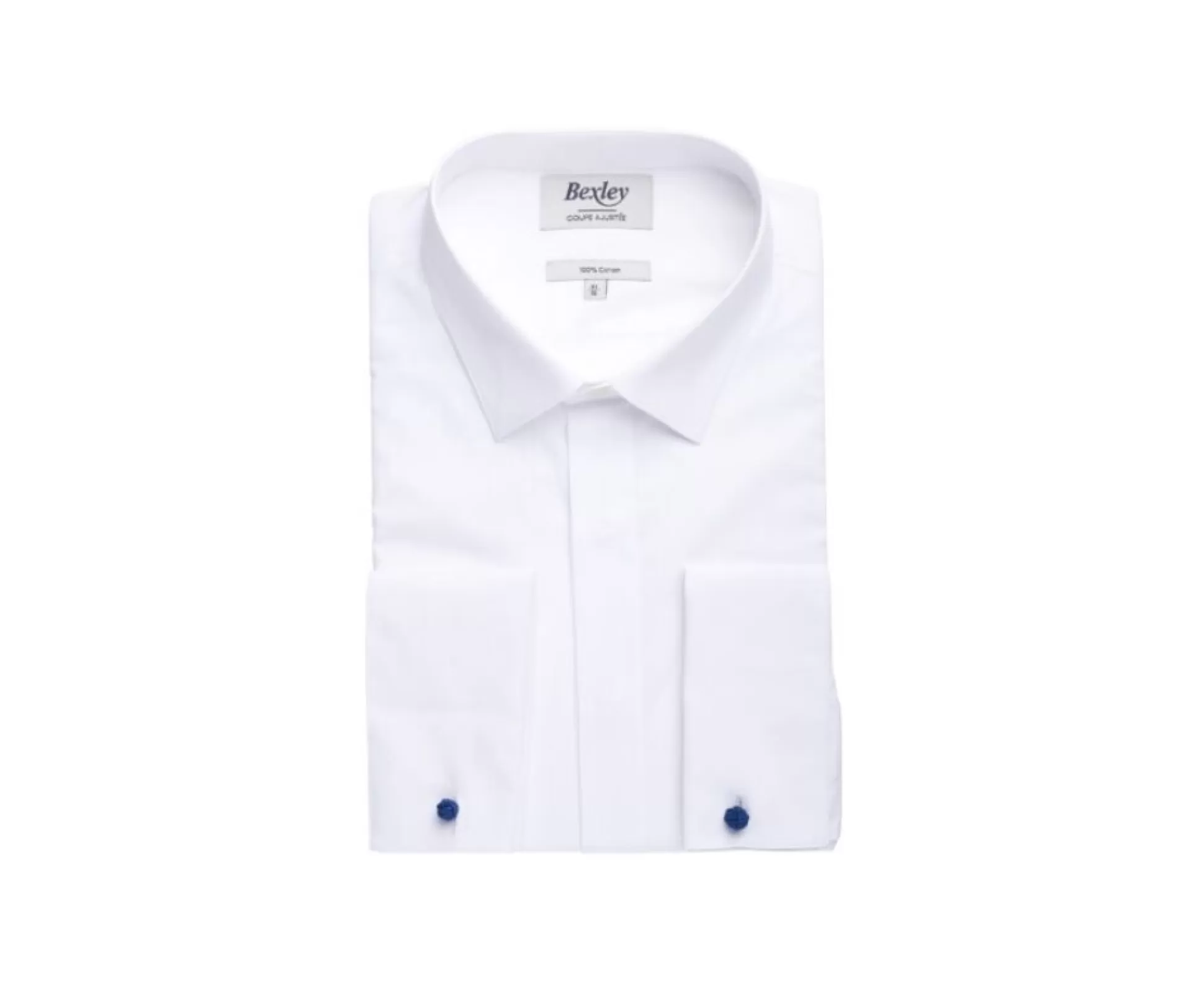 Bexley Chemises Formelles*Chemise He A Boutons De Manchettes - Olivio | Blanc