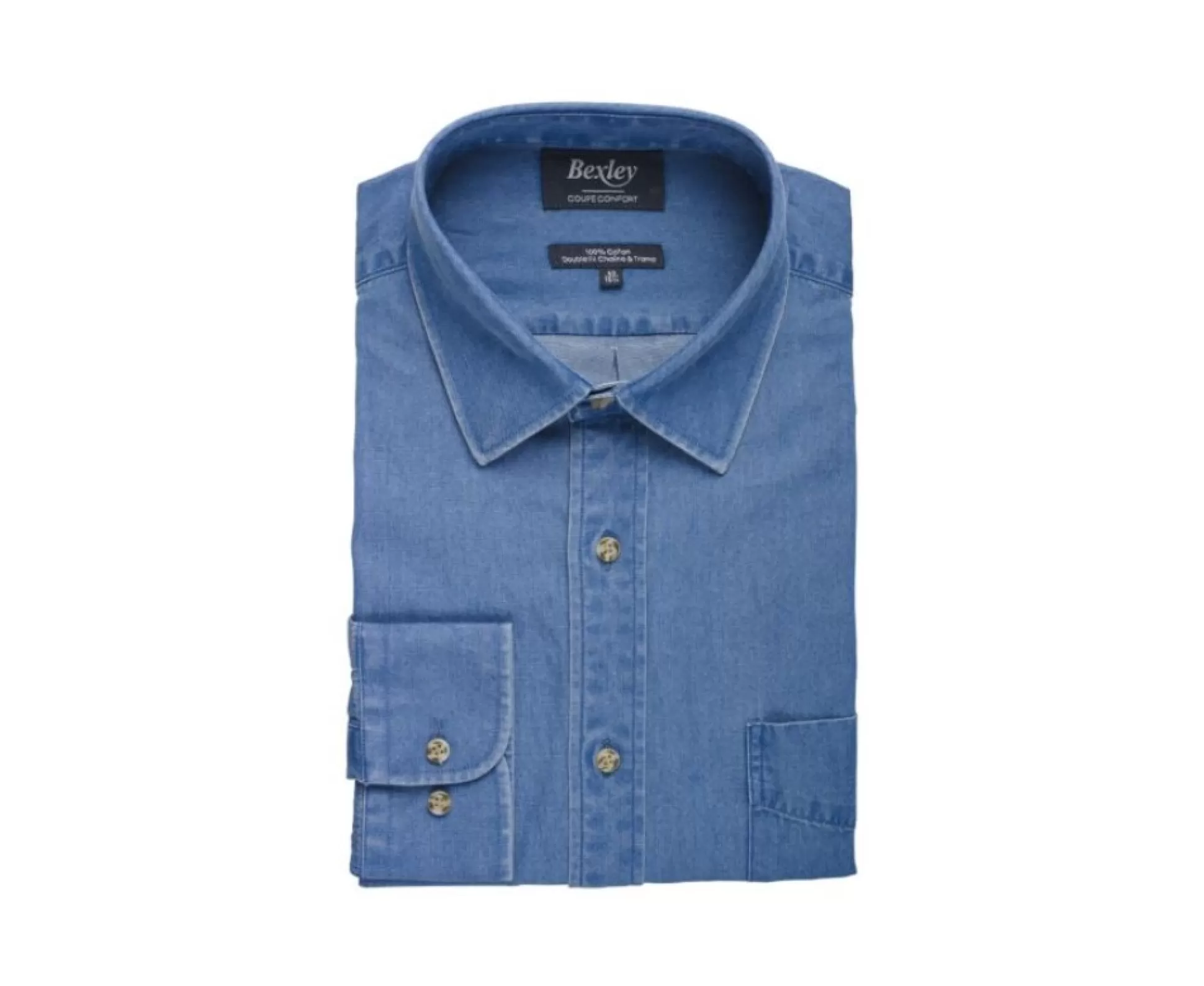 Bexley Chemises En Jean*Chemise Jean Jacquin Denim