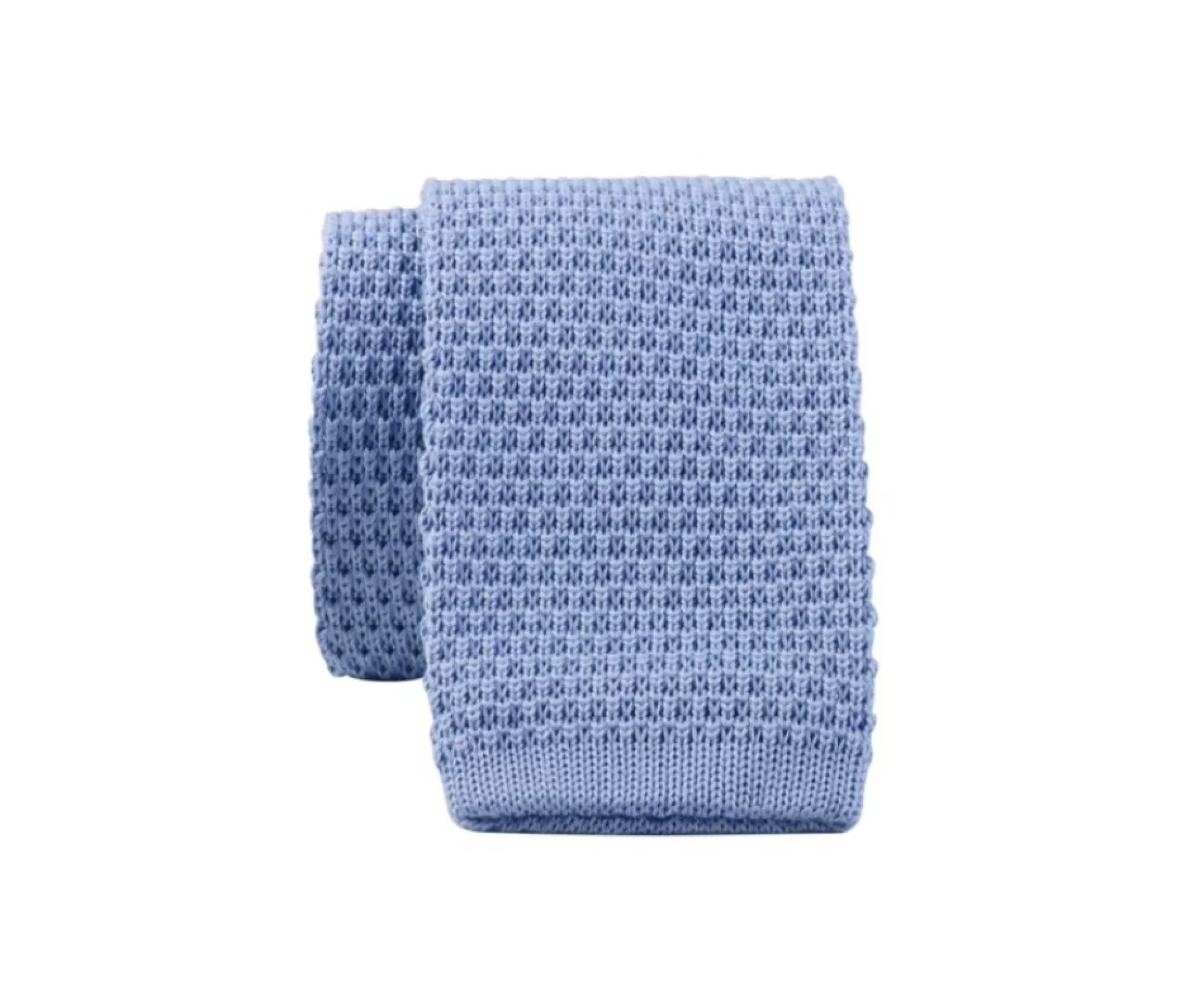 Bexley Cravates, Noeuds Papillon & Pochettes*Cravate Tricot Homme Bleu Ciel