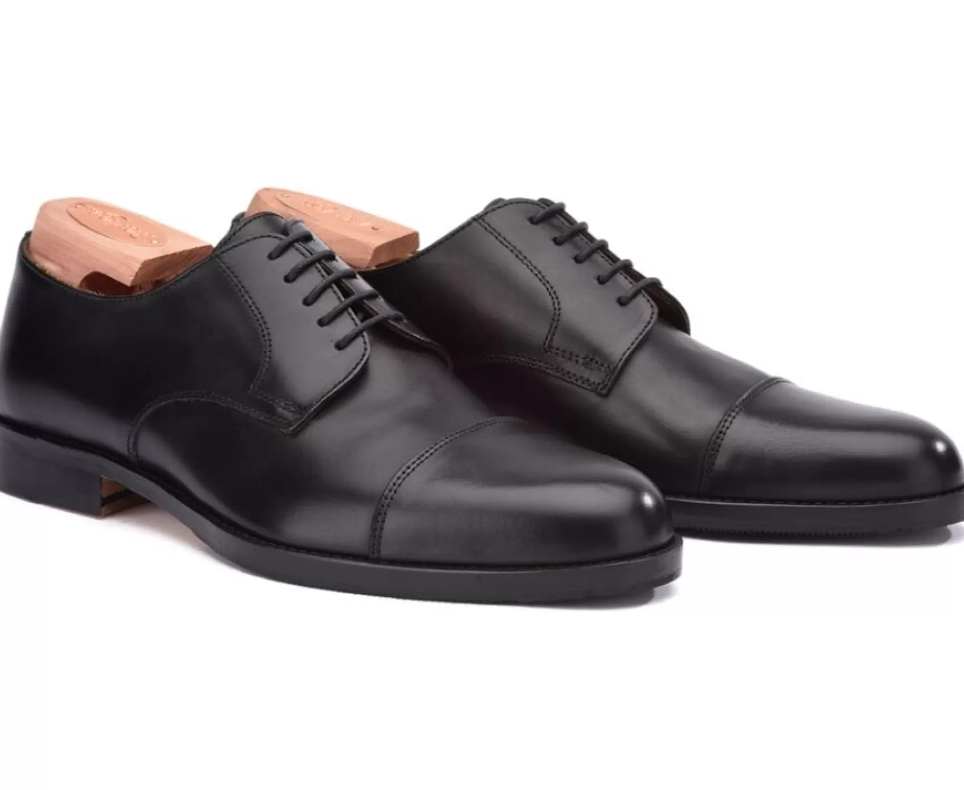 Bexley Chaussures Confort*Derbies Homme Semelle Cuir Avec Patin Mayfair Classic Patin Noir