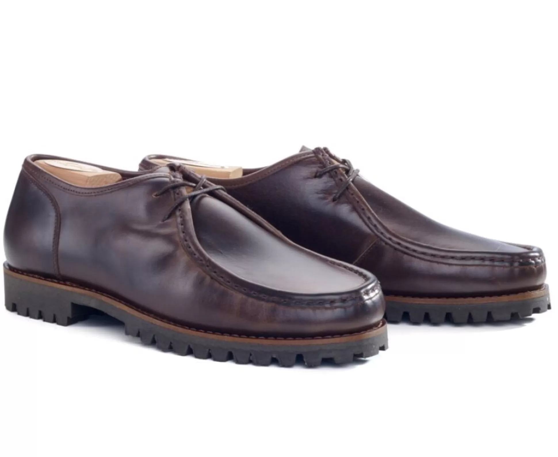 Bexley Chaussures Confort*Derbies Homme Semelle Gomme Crantee Colney Gomme Marron