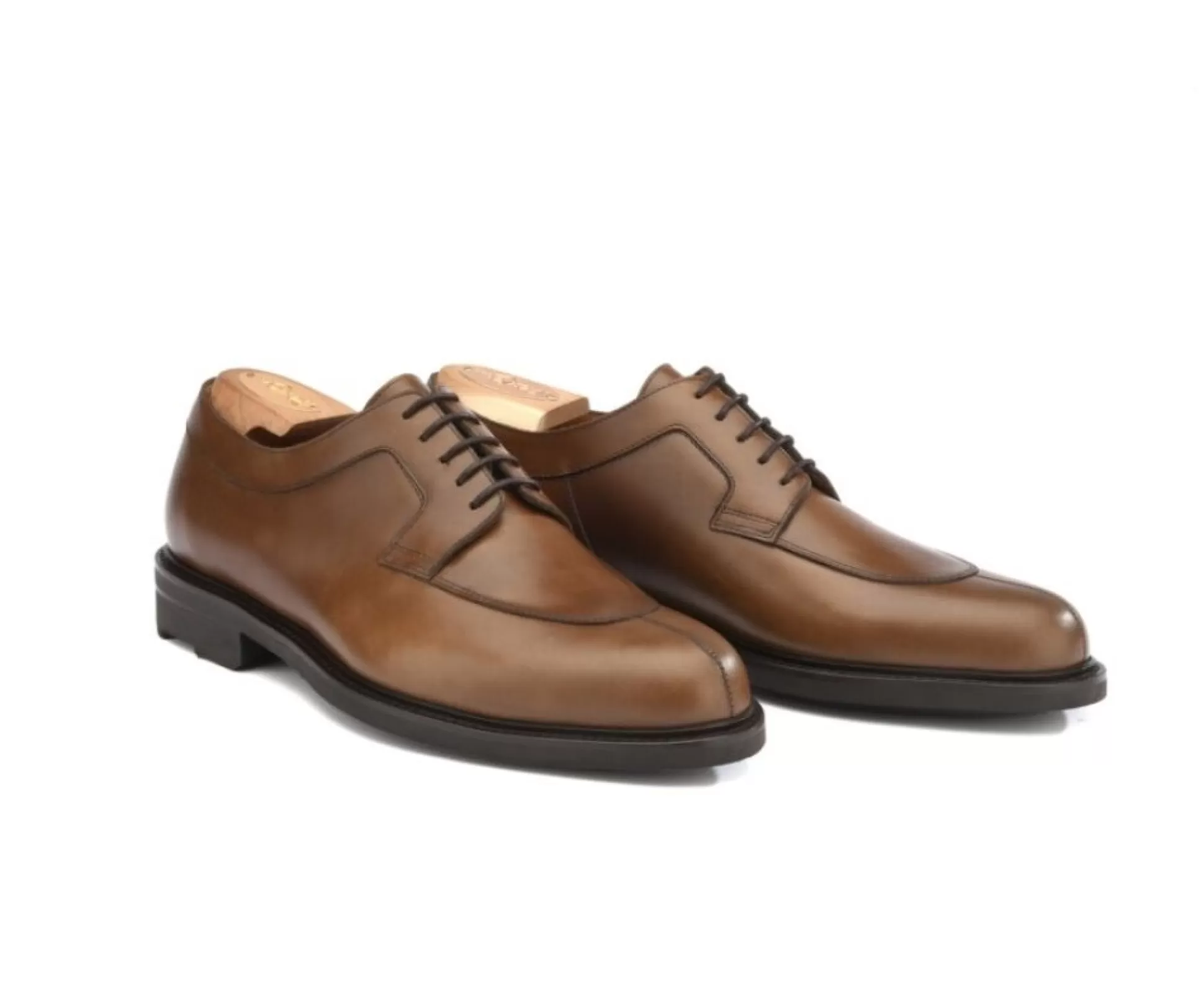 Bexley Chaussures Confort*Derbies Homme Semelle Gomme Kent Gomme Country Cognac