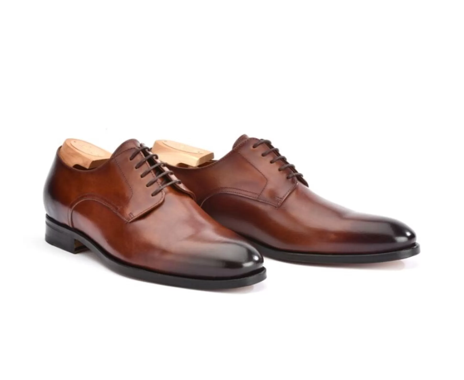 Bexley Chaussures Confort*Derby Homme Penford Chataigne Patine