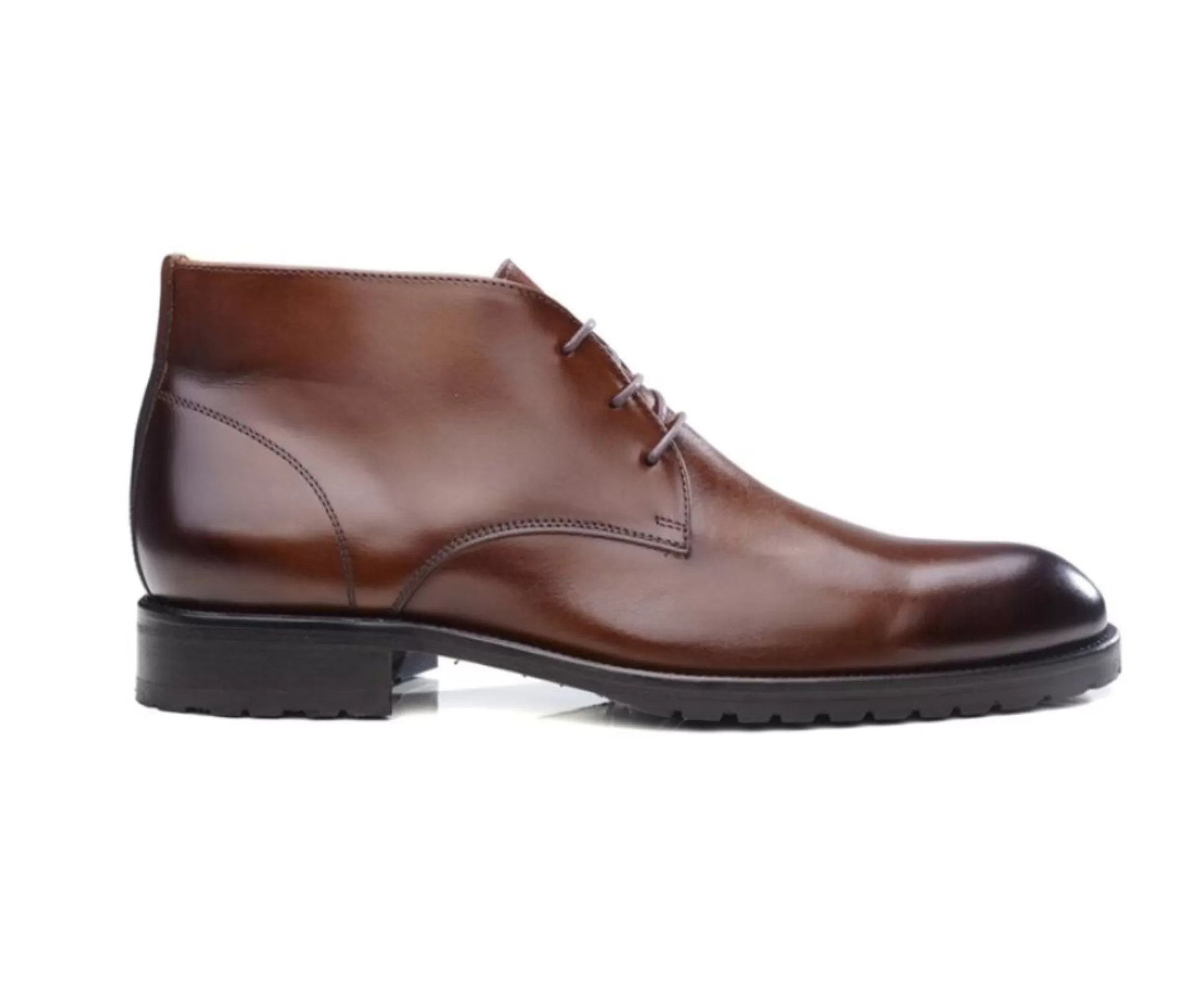 Bexley Chaussures Confort*Desert Boots Homme Warwick Cognac Patine