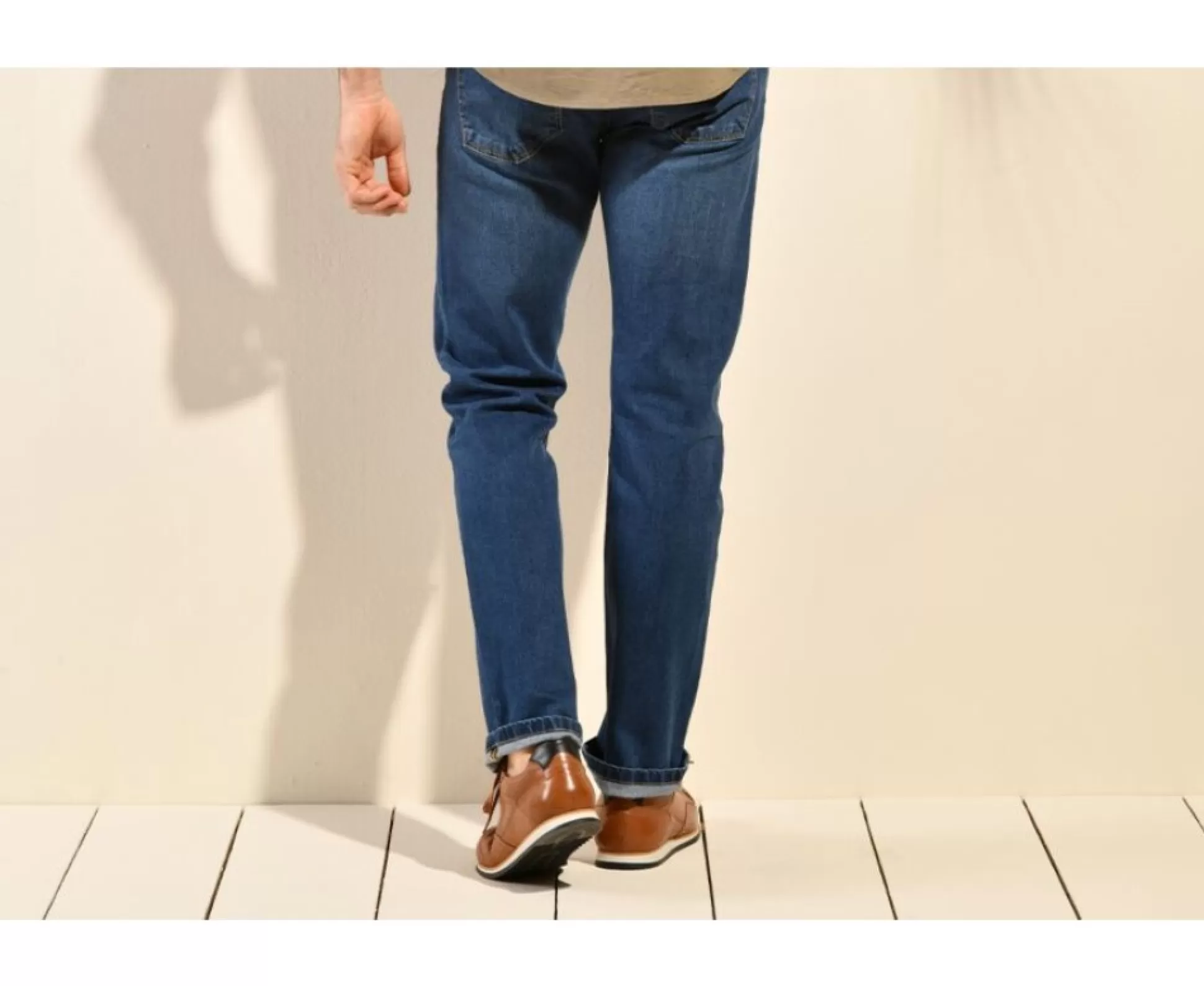 Bexley Coupe Standard*Jean Homme Delave Chuck Ii Denim Stone