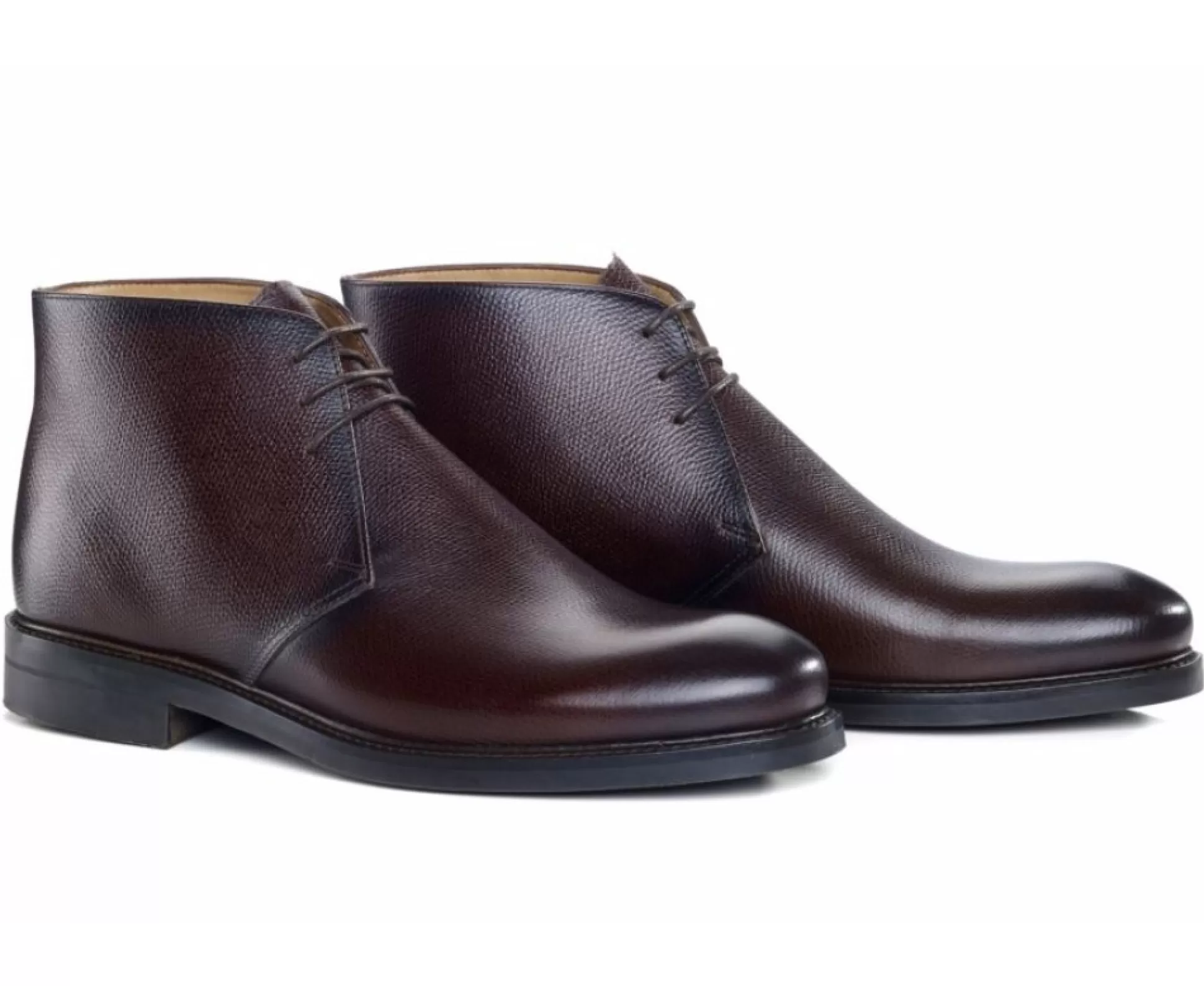 Bexley Chaussures Confort*Low Boots Homme Greenwich Gomme City Ii Chocolat Graine