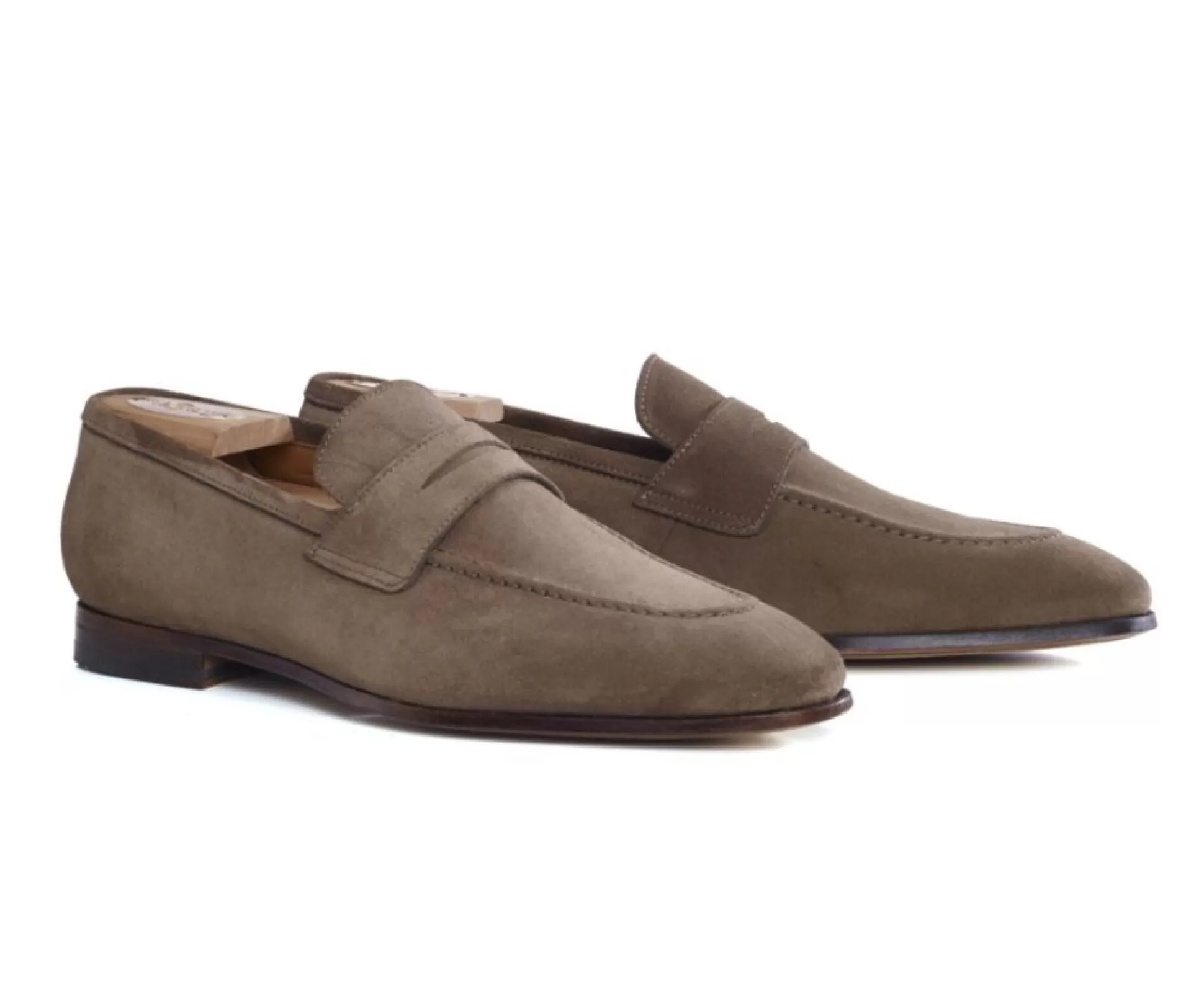 Bexley Chaussures Confort*Mocassin Homme Brione Velours Cognac