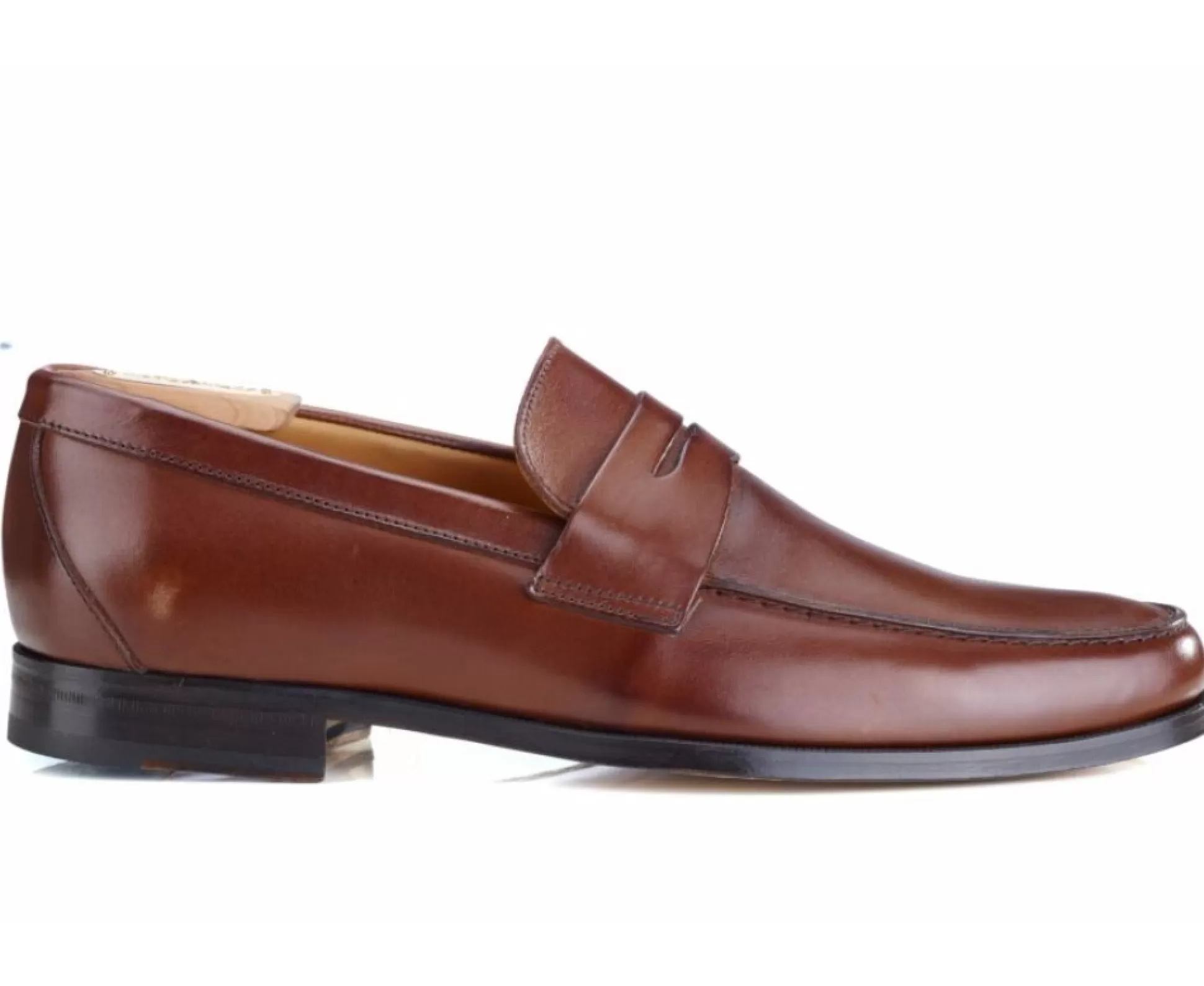 Bexley Chaussures Confort*Mocassin Homme Cuir Davies Chocolat