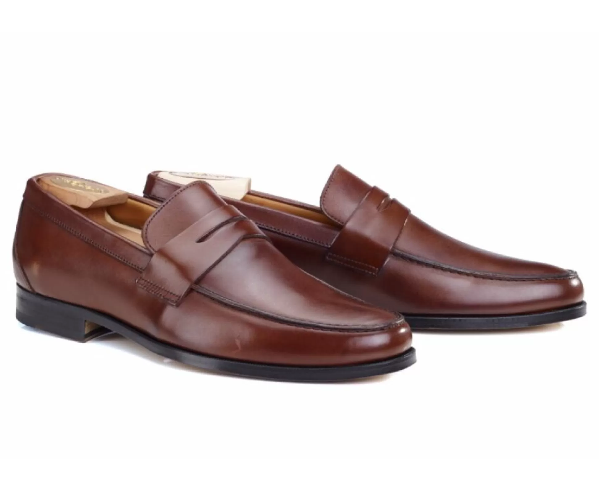 Bexley Chaussures Confort*Mocassin Homme Cuir Davies Chocolat