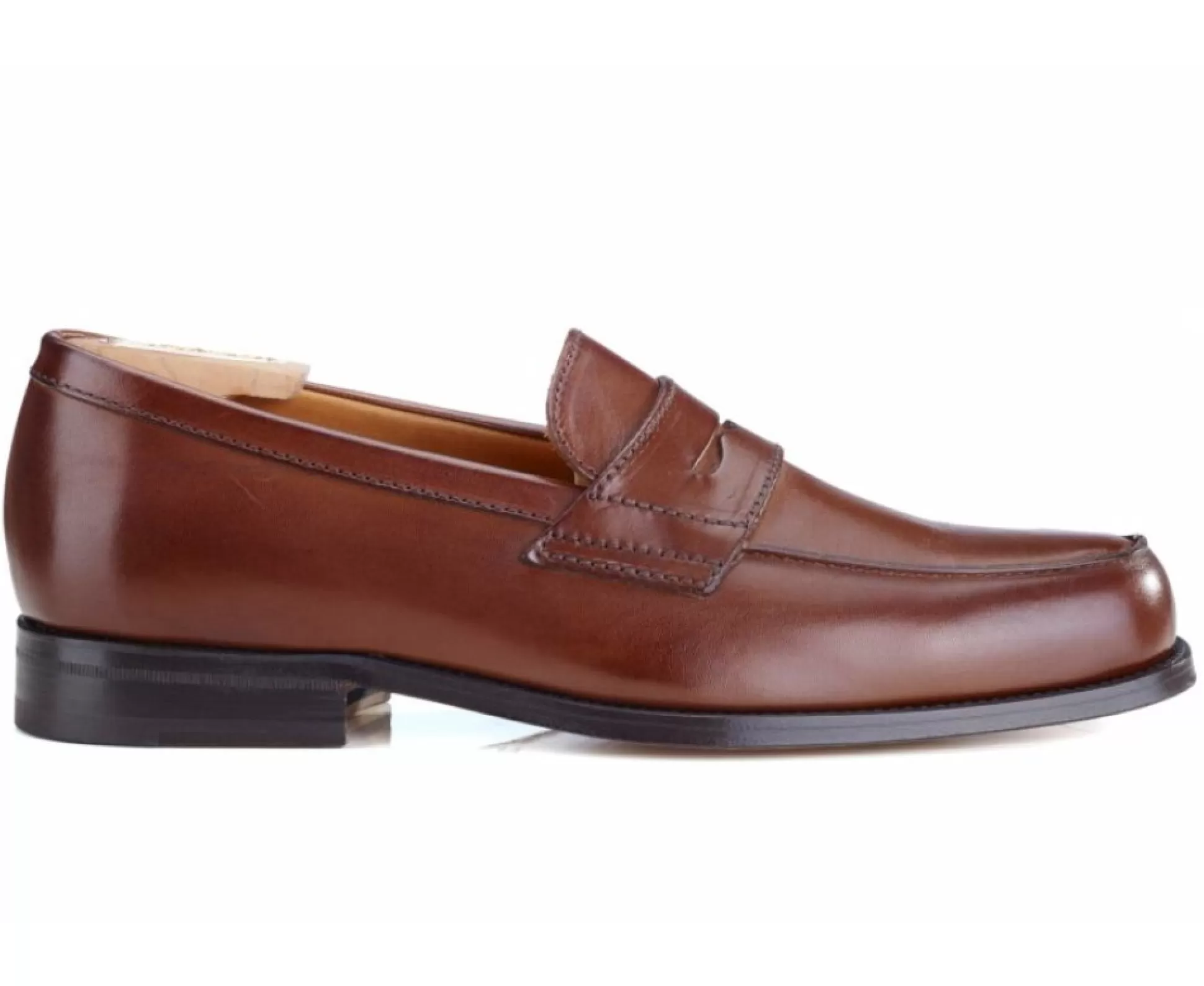 Bexley Mocassins*Mocassin Homme Cuir Wembley Classic Chataigne