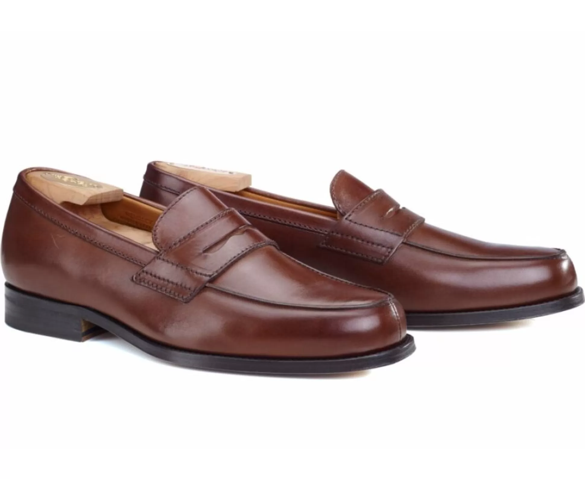 Bexley Mocassins*Mocassin Homme Cuir Wembley Classic Chataigne