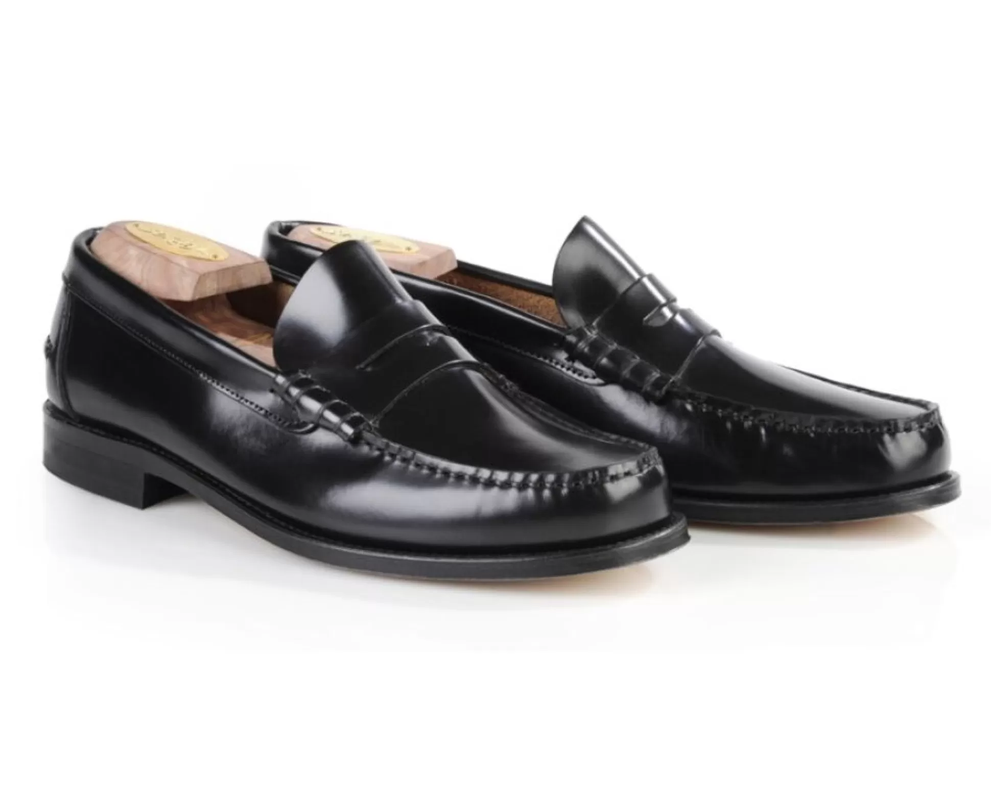 Bexley Chaussures Confort*Mocassin Homme Cuir Yale Noir