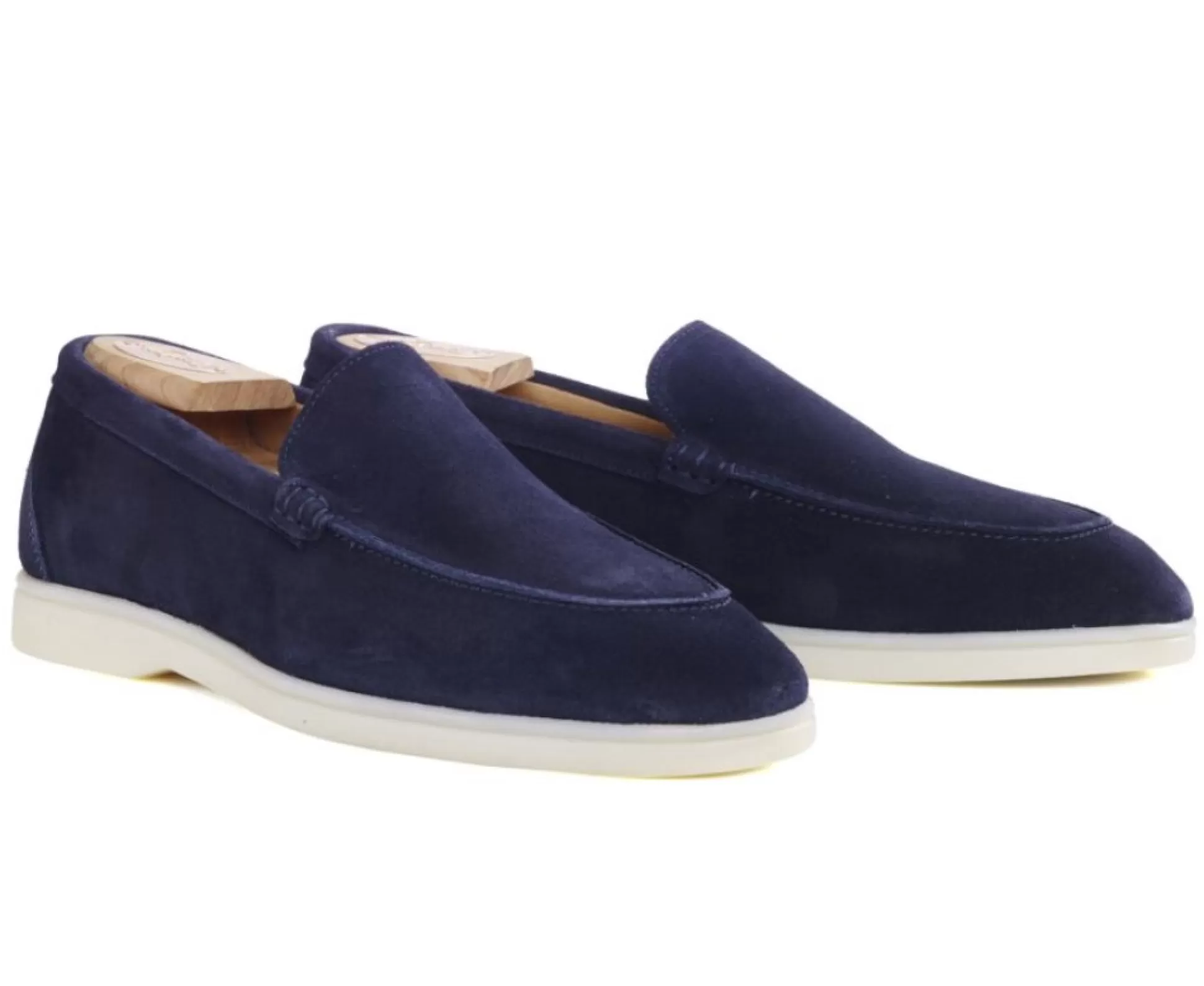 Bexley Mocassins & Drivers*Mocassin Homme Manasota Ii Velours Marine