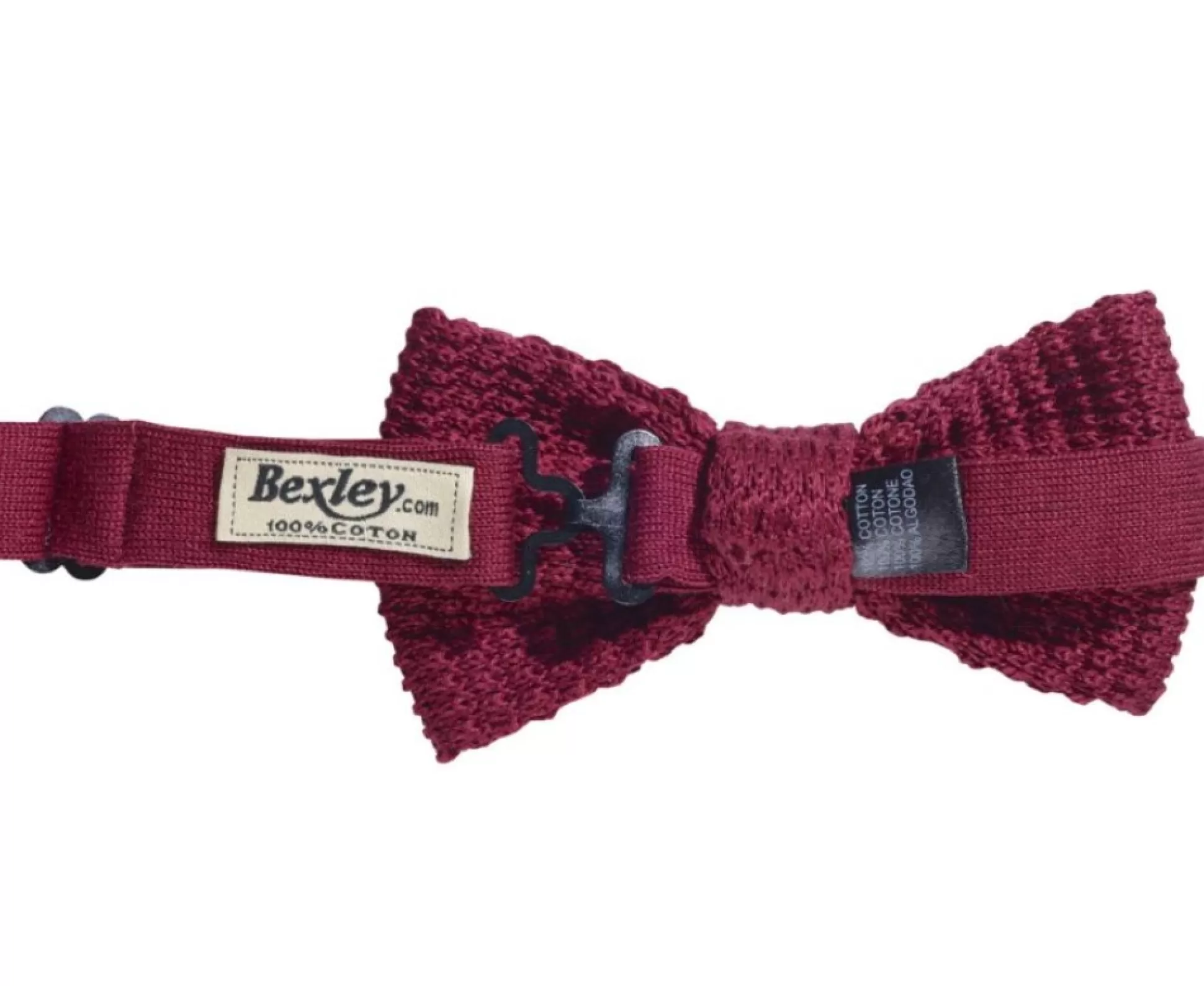 Bexley Cravates, Noeuds Papillon & Pochettes*Noeud Papillon Tricot Bordeaux