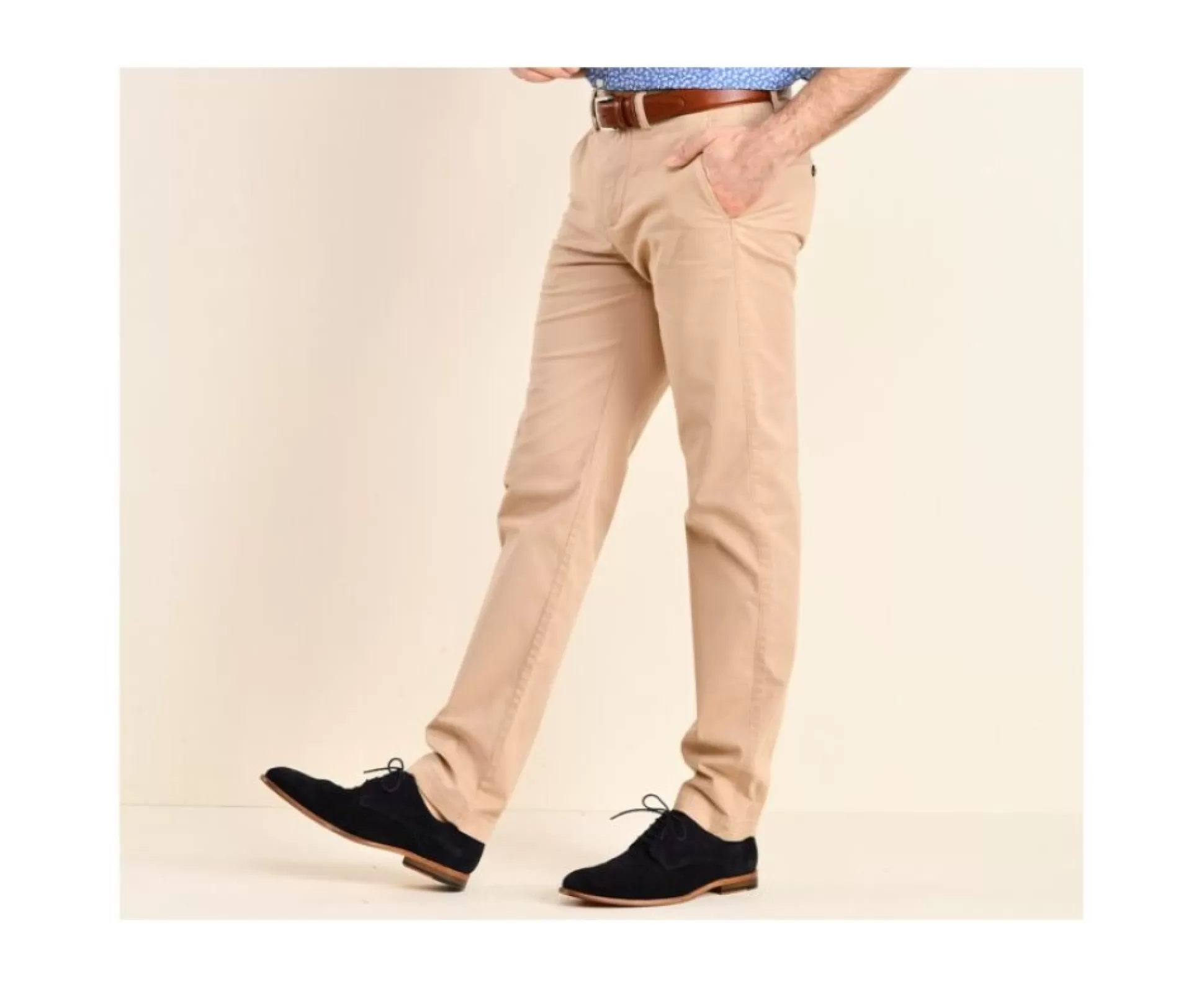 Bexley Coupe Standard*Pantalon Chino Homme Jerry Ii Beige Fonce