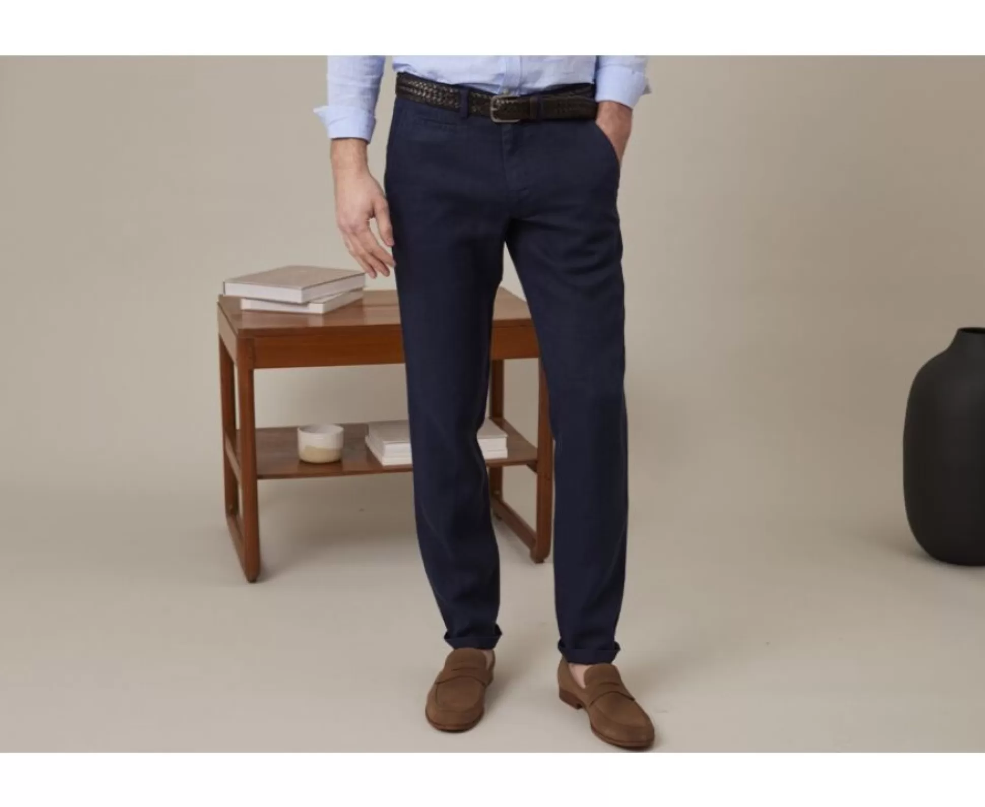 Bexley Coupe Ajustée*Pantalon Chino Homme Kylson Navy