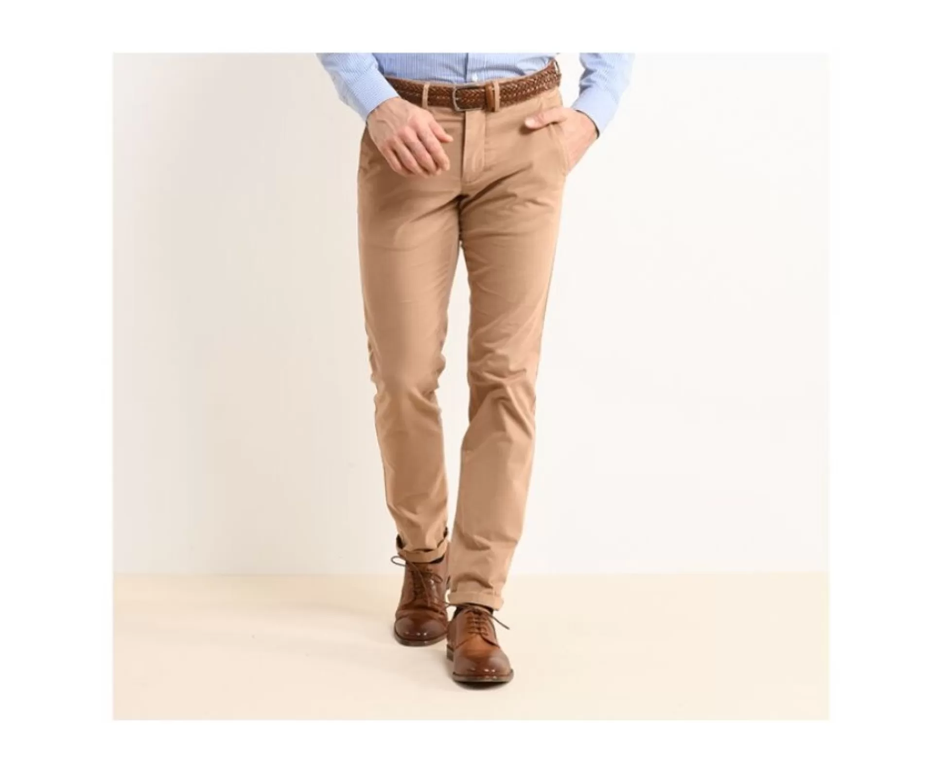 Bexley Coupe Ajustée*Pantalon Chino Homme Kyrk Camel