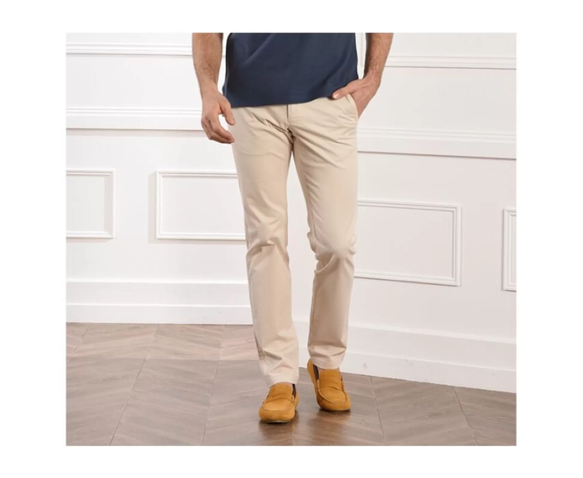 Bexley Coupe Ajustée*Pantalon Chino Homme Kyrk Ecru