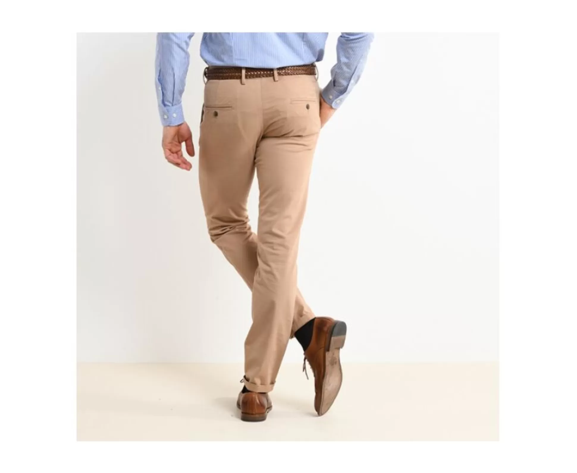 Bexley Coupe Ajustée*Pantalon Chino Homme Kyrk Camel