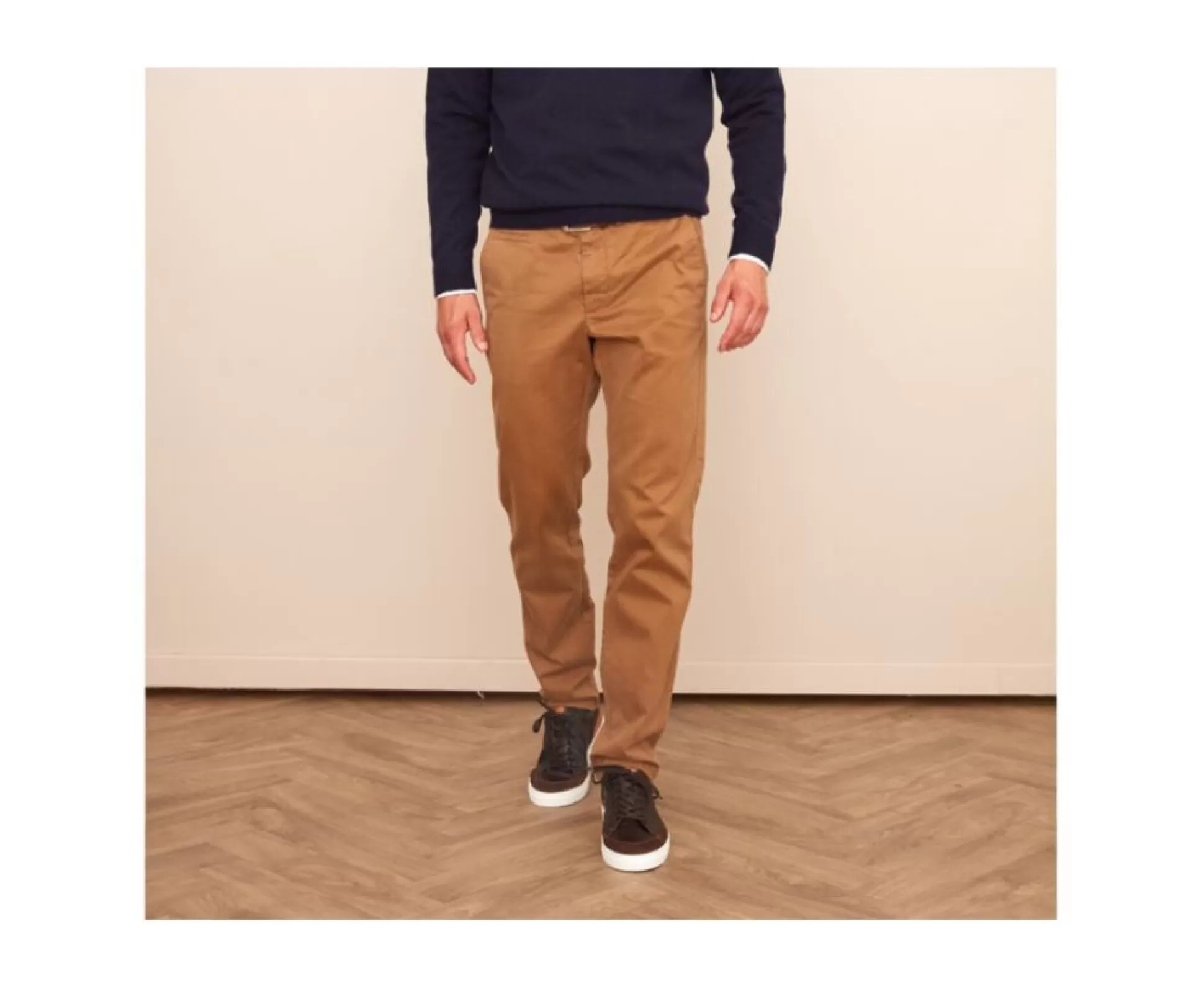 Bexley Coupe Ajustée*Pantalon Chino Homme Nigel Ii Caramel