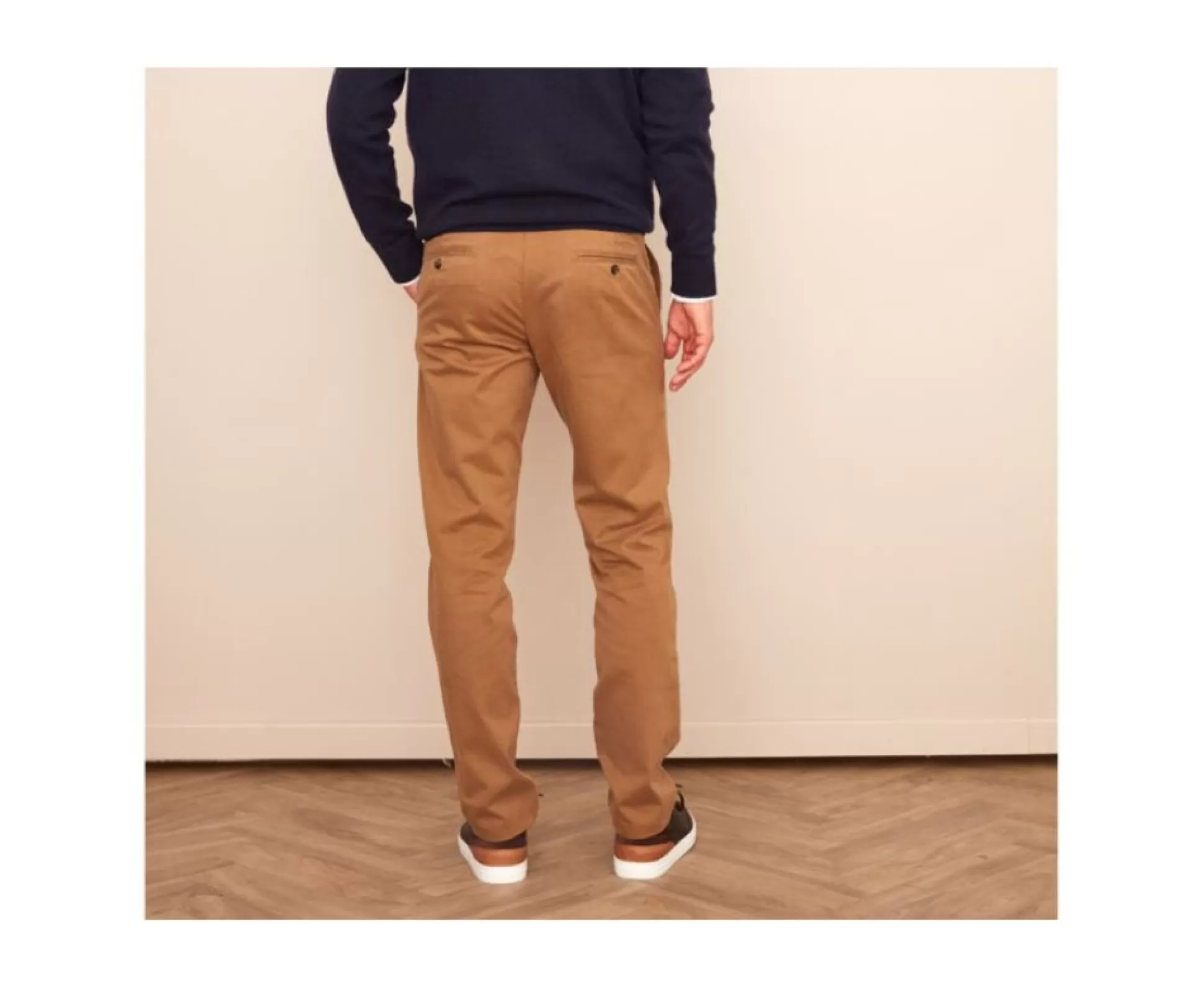 Bexley Coupe Ajustée*Pantalon Chino Homme Nigel Ii Caramel