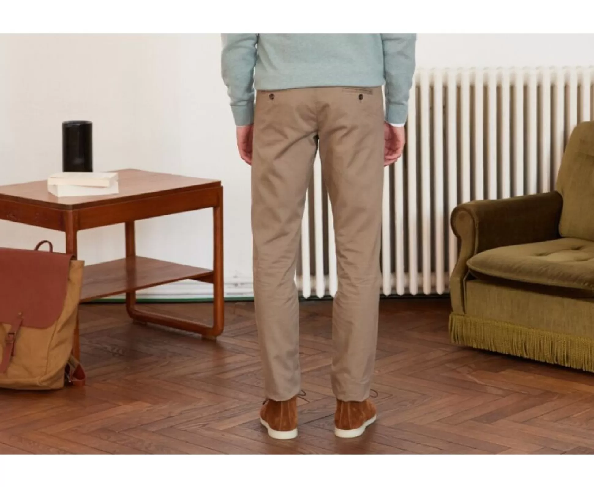 Bexley Coupe Ajustée*Pantalon Chino Homme Nigel Ii | Taupe Clair