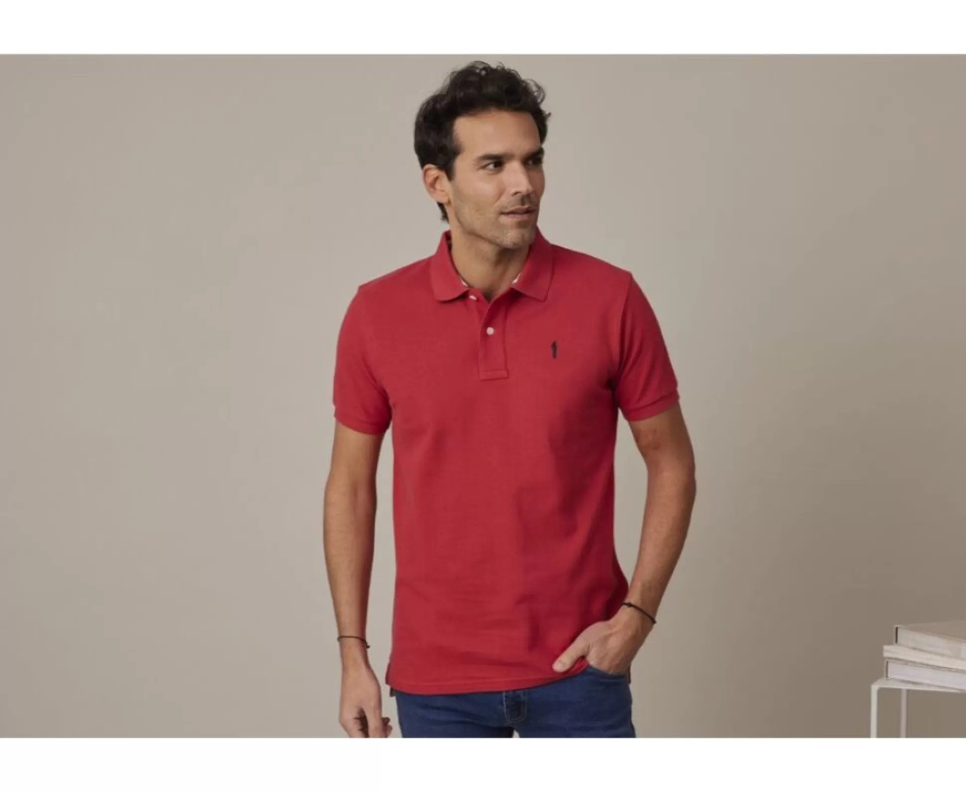 Bexley Polos Coupe Ajustée*Polo Homme Andy Ii Rouge Basque